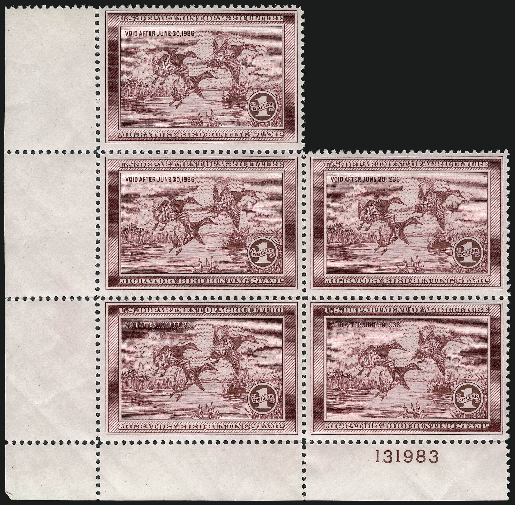 Sale no. 1061 — Lot no. 4513 — Siegel Auction Galleries