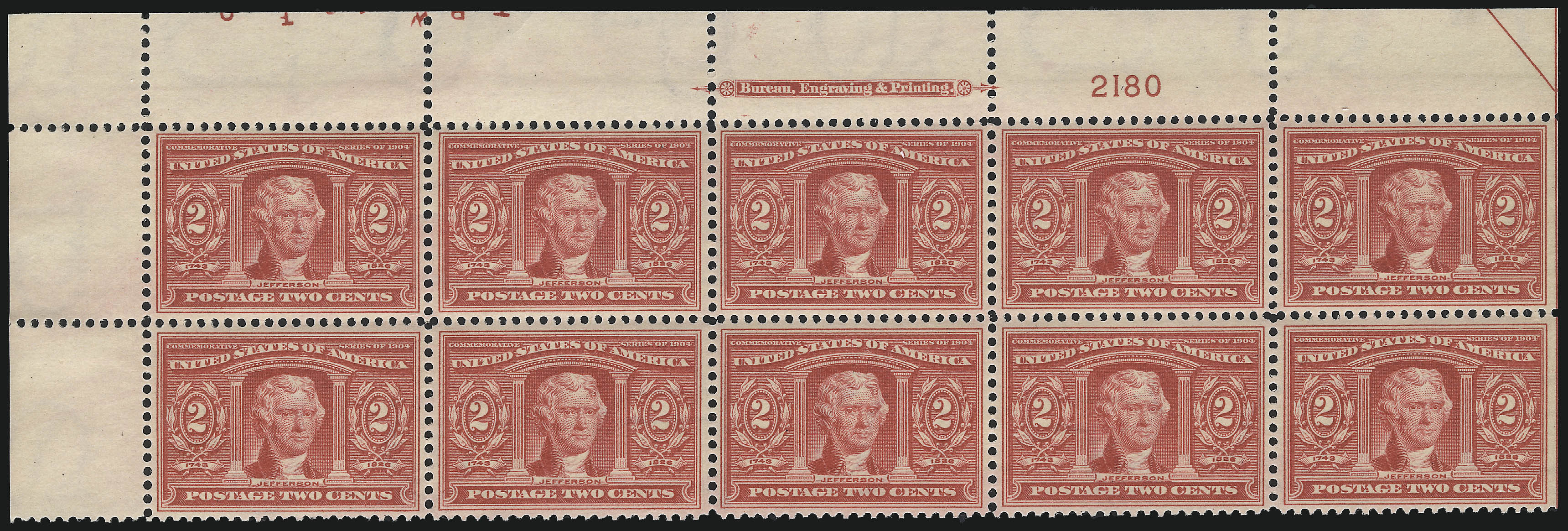 Sale no. 1067 — Lot no. 1401 — Siegel Auction Galleries