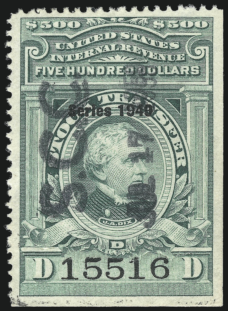 Sale no. 1067 — Lot no. 615 — Siegel Auction Galleries