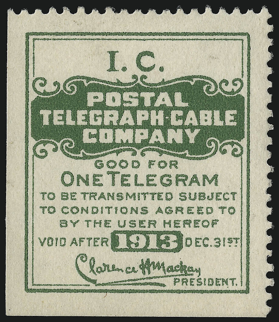 Sale no. 1067 — Lot no. 771 — Siegel Auction Galleries