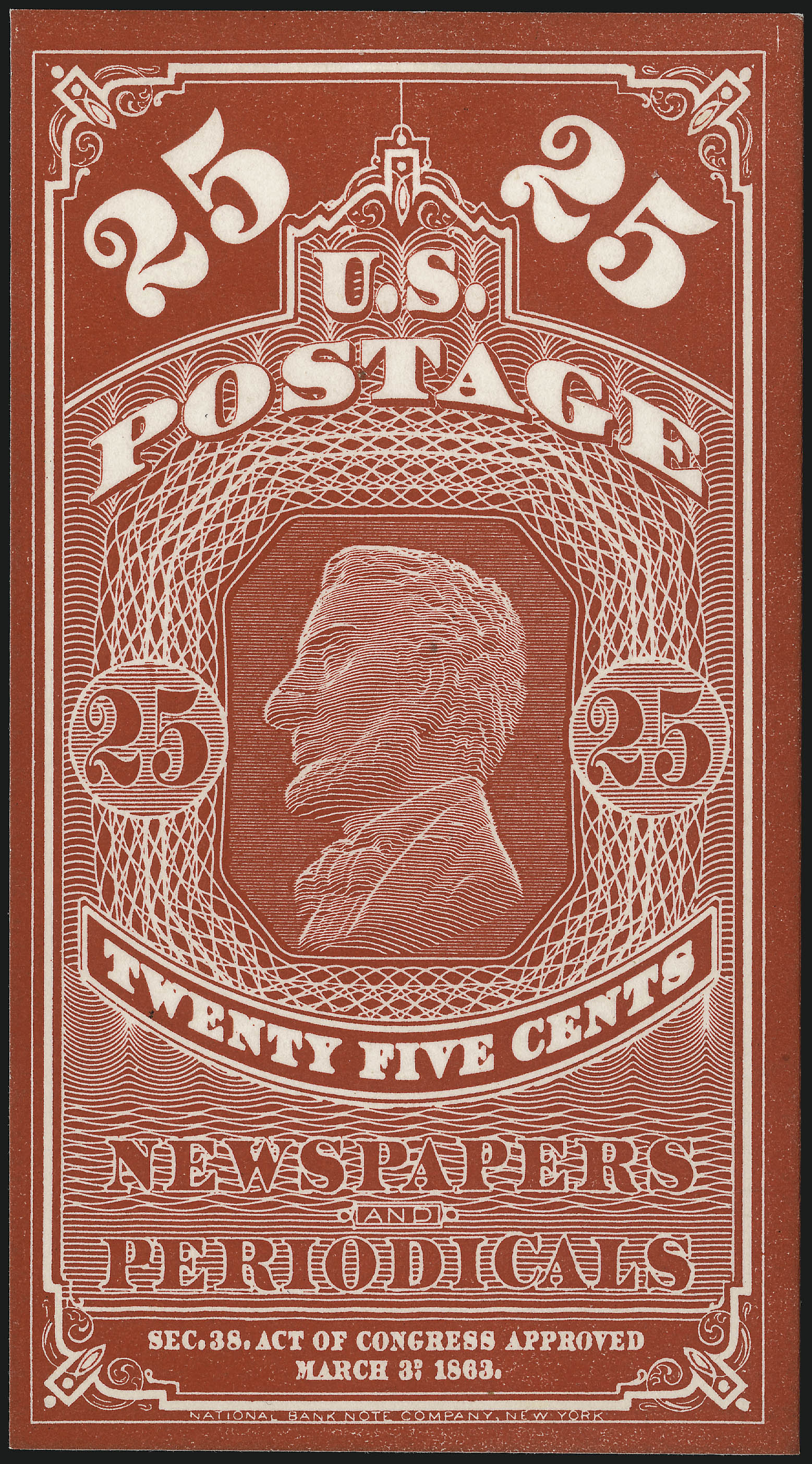 Sale no. 1067 — Lot no. 815 — Siegel Auction Galleries