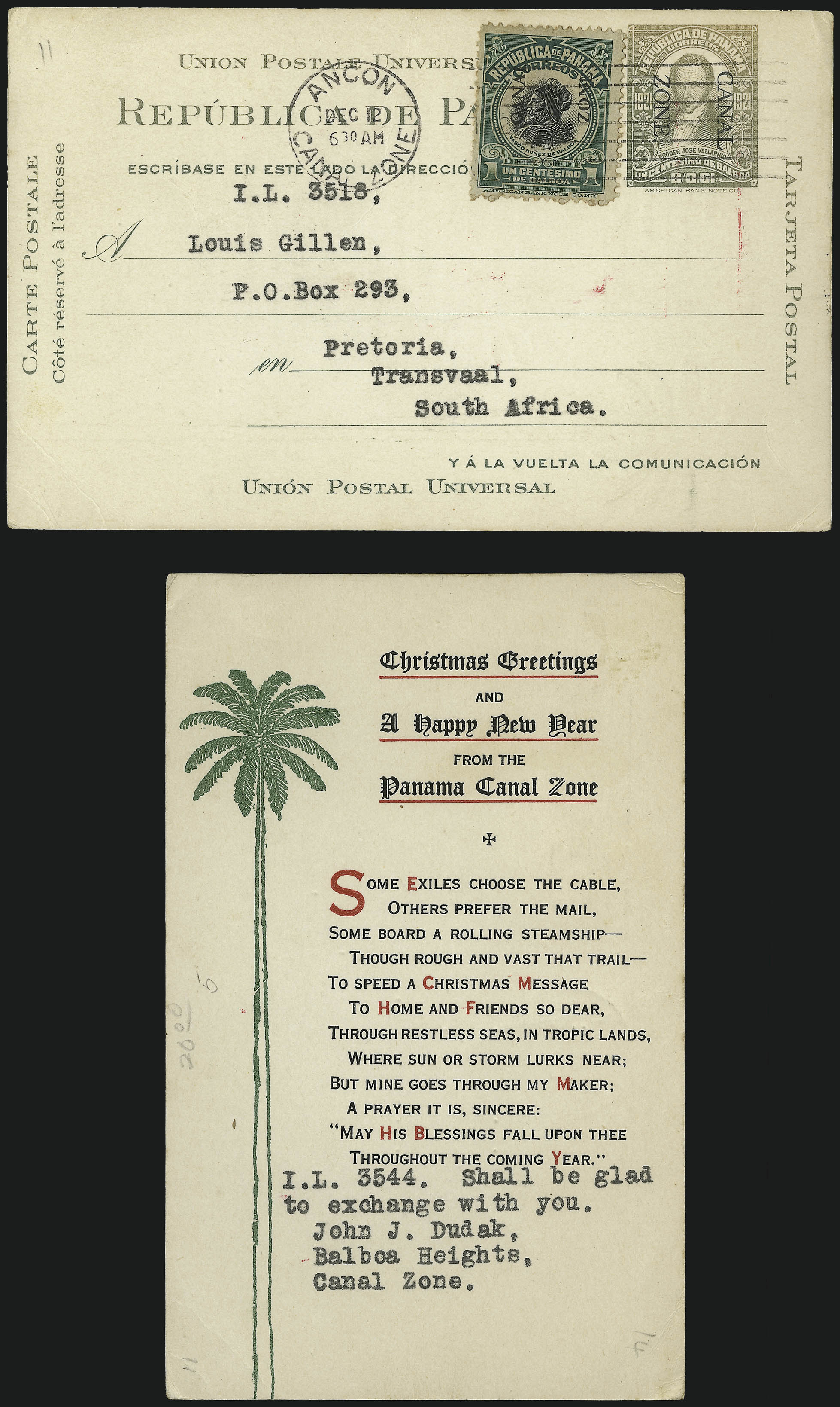 Sale no. 1068 — Lot no. 654 — Siegel Auction Galleries