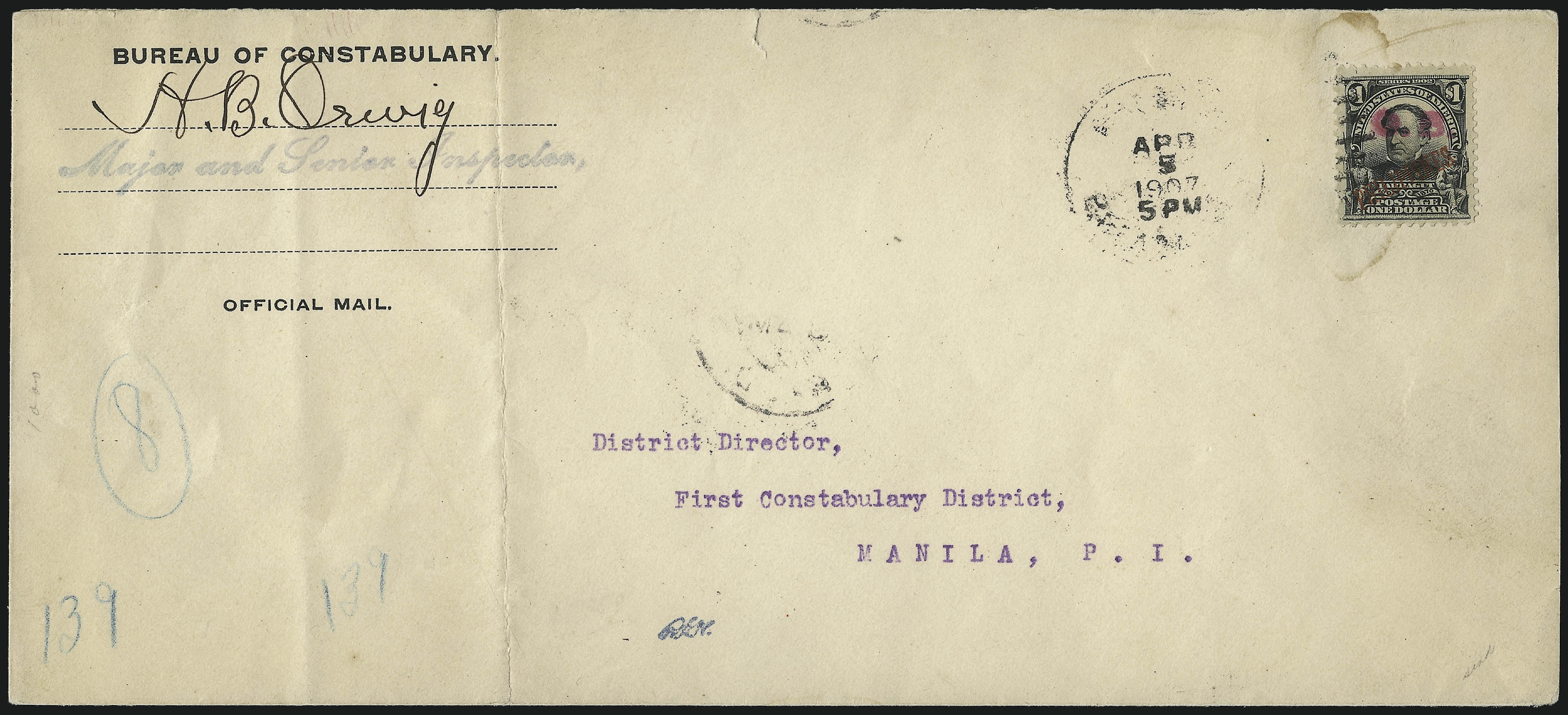 Sale no. 1068 — Lot no. 818 — Siegel Auction Galleries