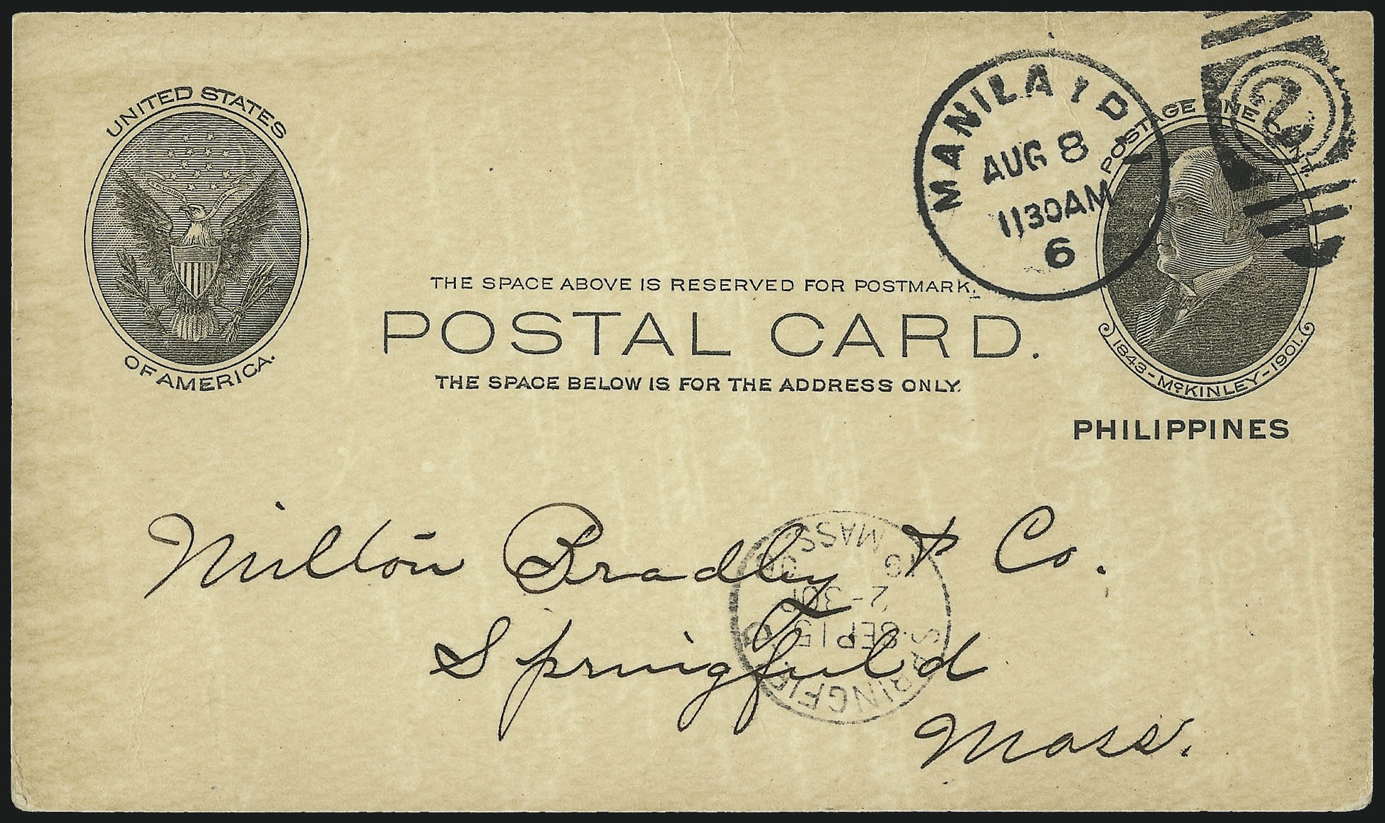 Sale no. 1068 — Lot no. 831 — Siegel Auction Galleries