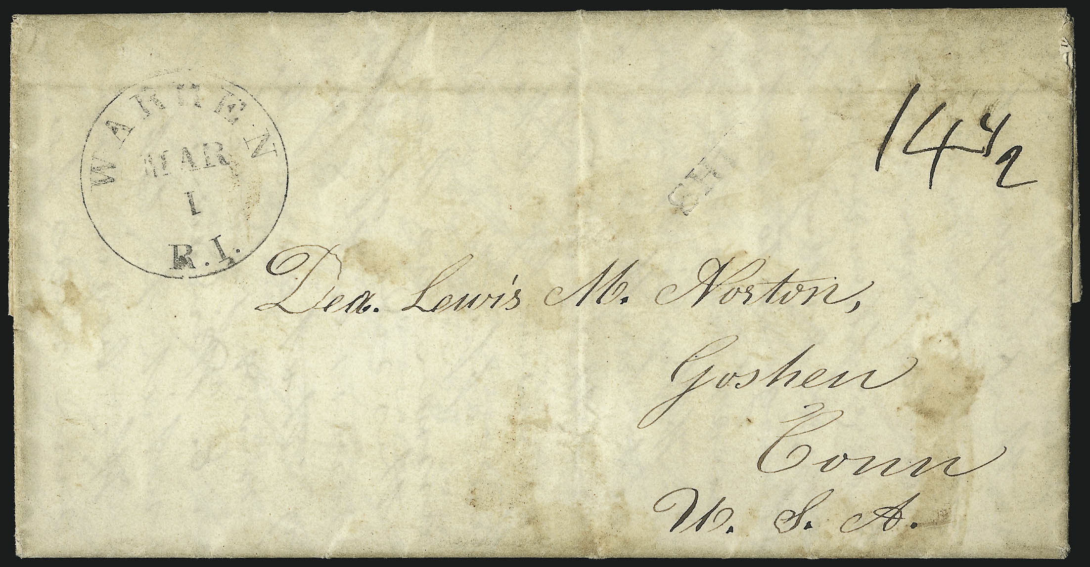 Sale no. 1068 — Lot no. 869 — Siegel Auction Galleries