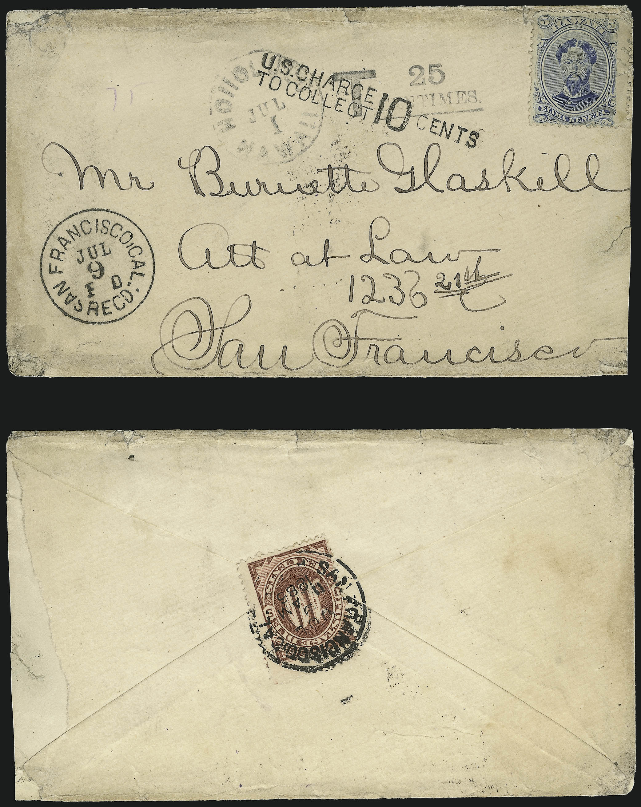 Sale no. 1068 — Lot no. 968 — Siegel Auction Galleries