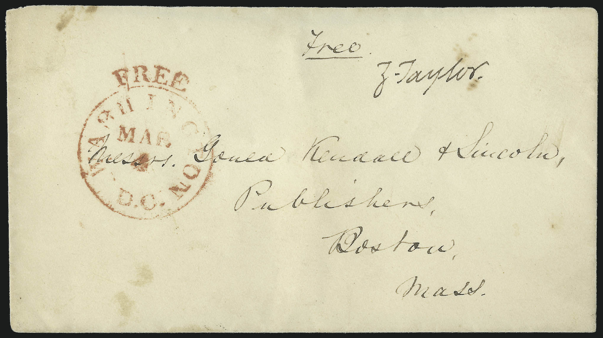 Sale no. 1075 — Lot no. 1005 — Siegel Auction Galleries