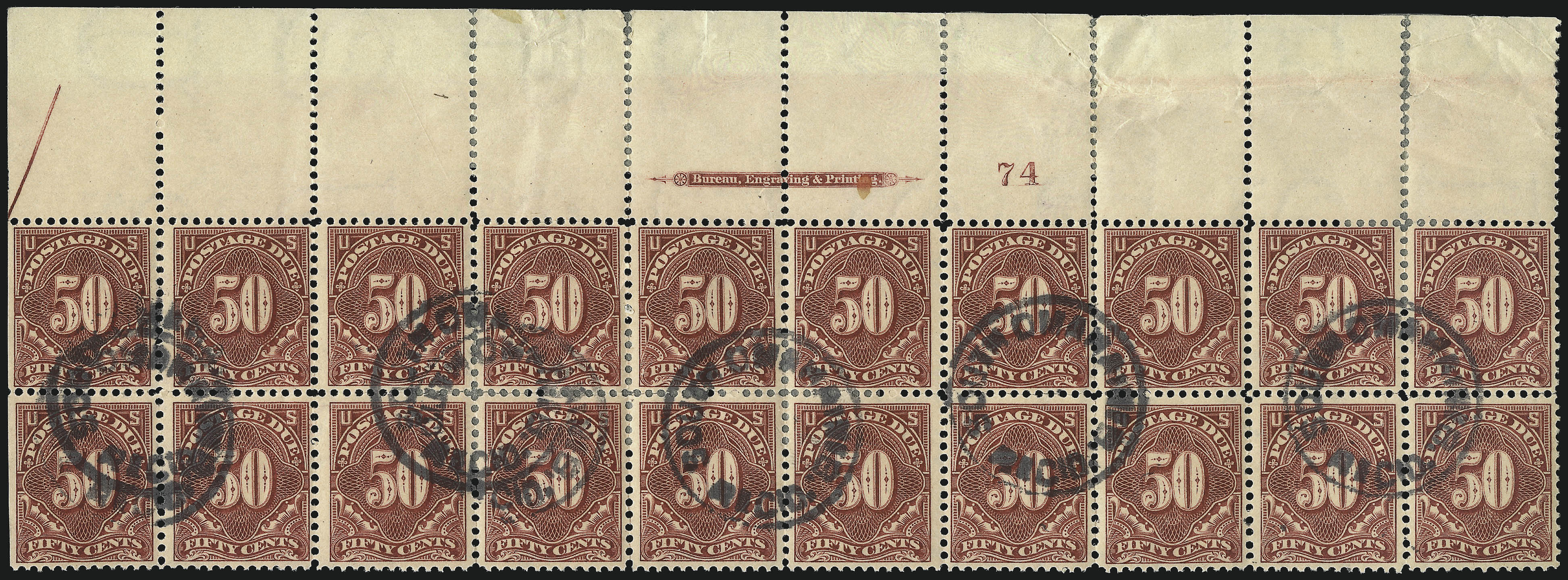 Sale no. 1077 — Lot no. 415 — Siegel Auction Galleries