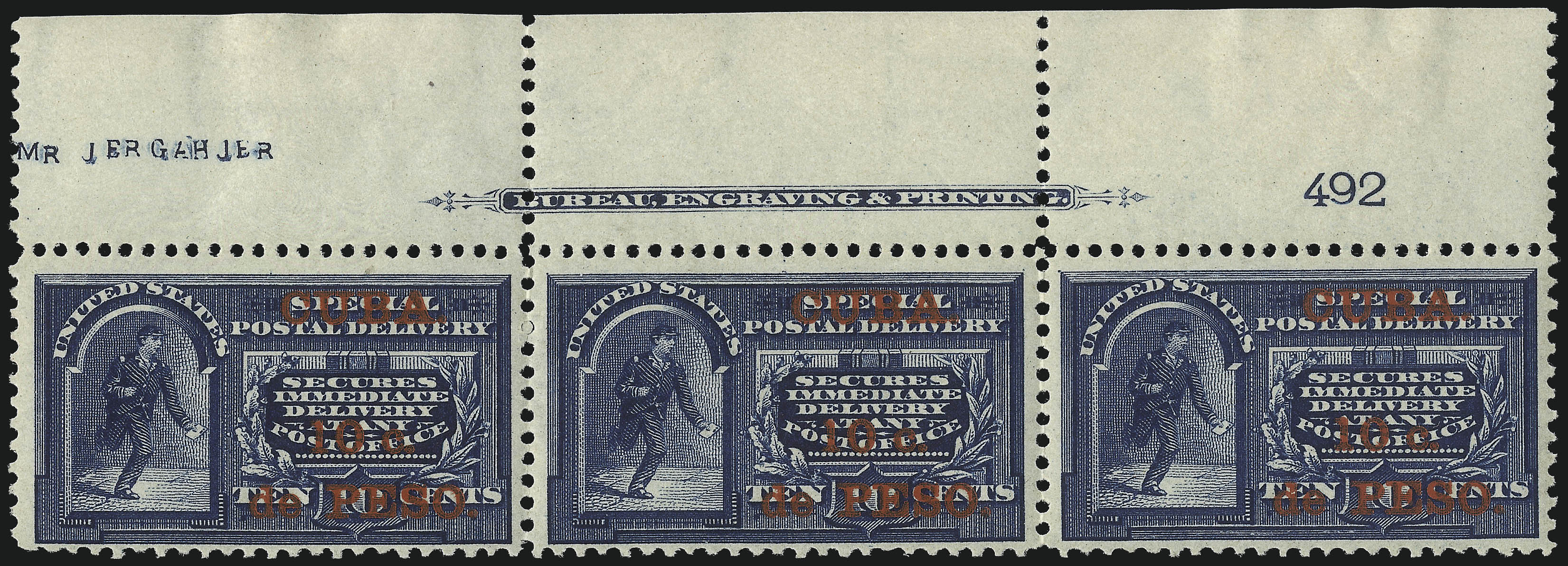 Sale no. 1077 — Lot no. 578 — Siegel Auction Galleries