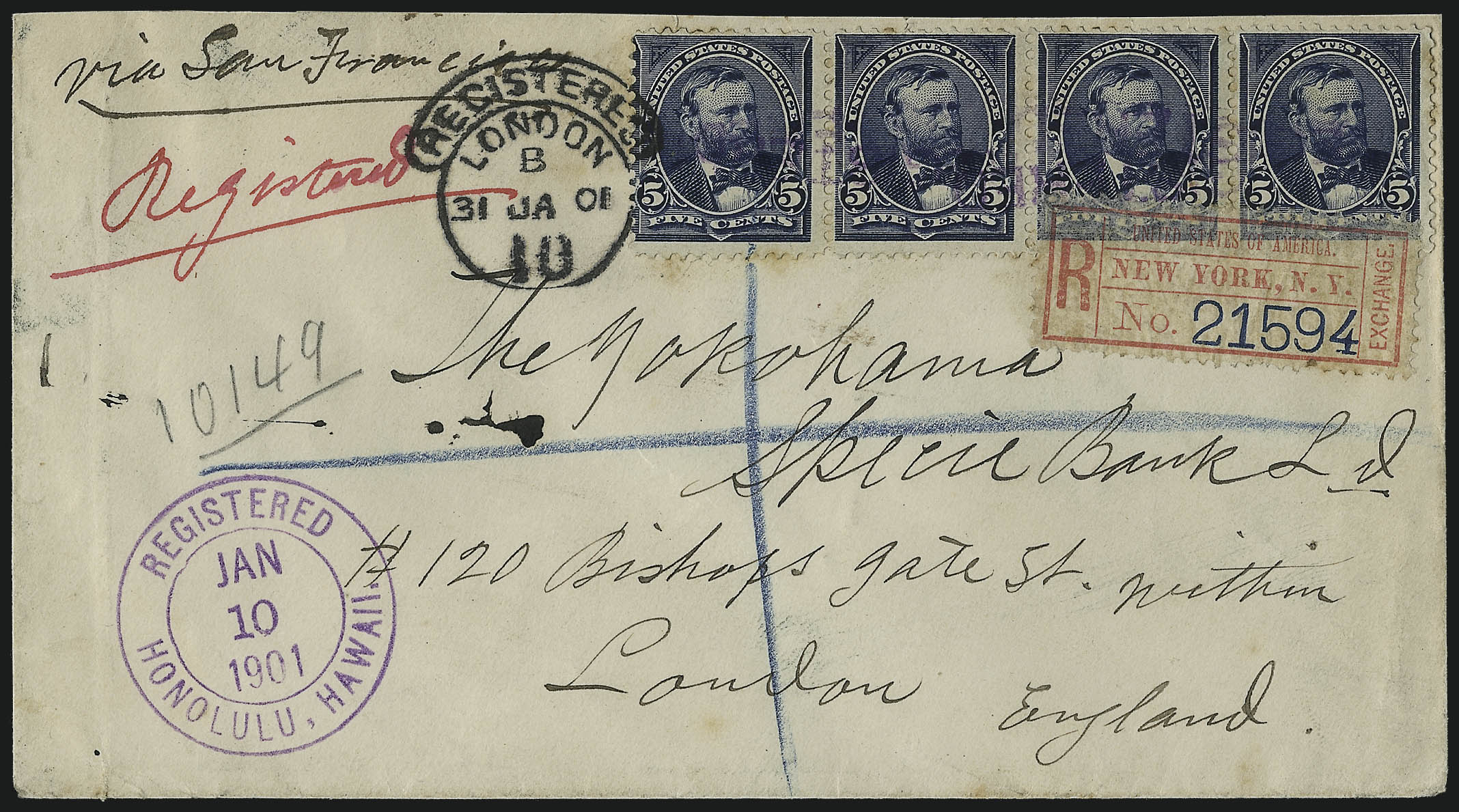 Sale no. 1077 — Lot no. 745 — Siegel Auction Galleries