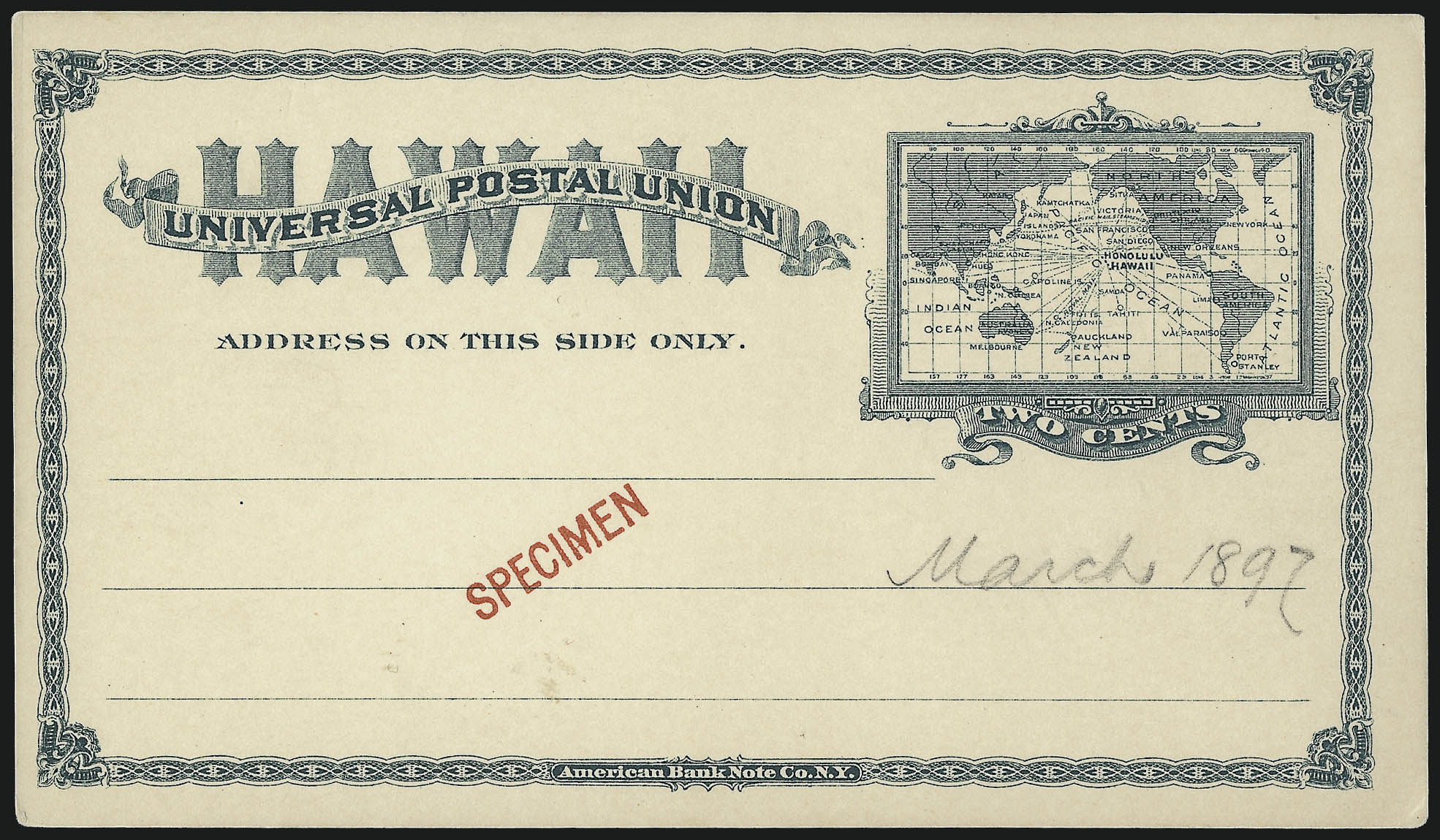 Sale no. 1077 — Lot no. 789 — Siegel Auction Galleries