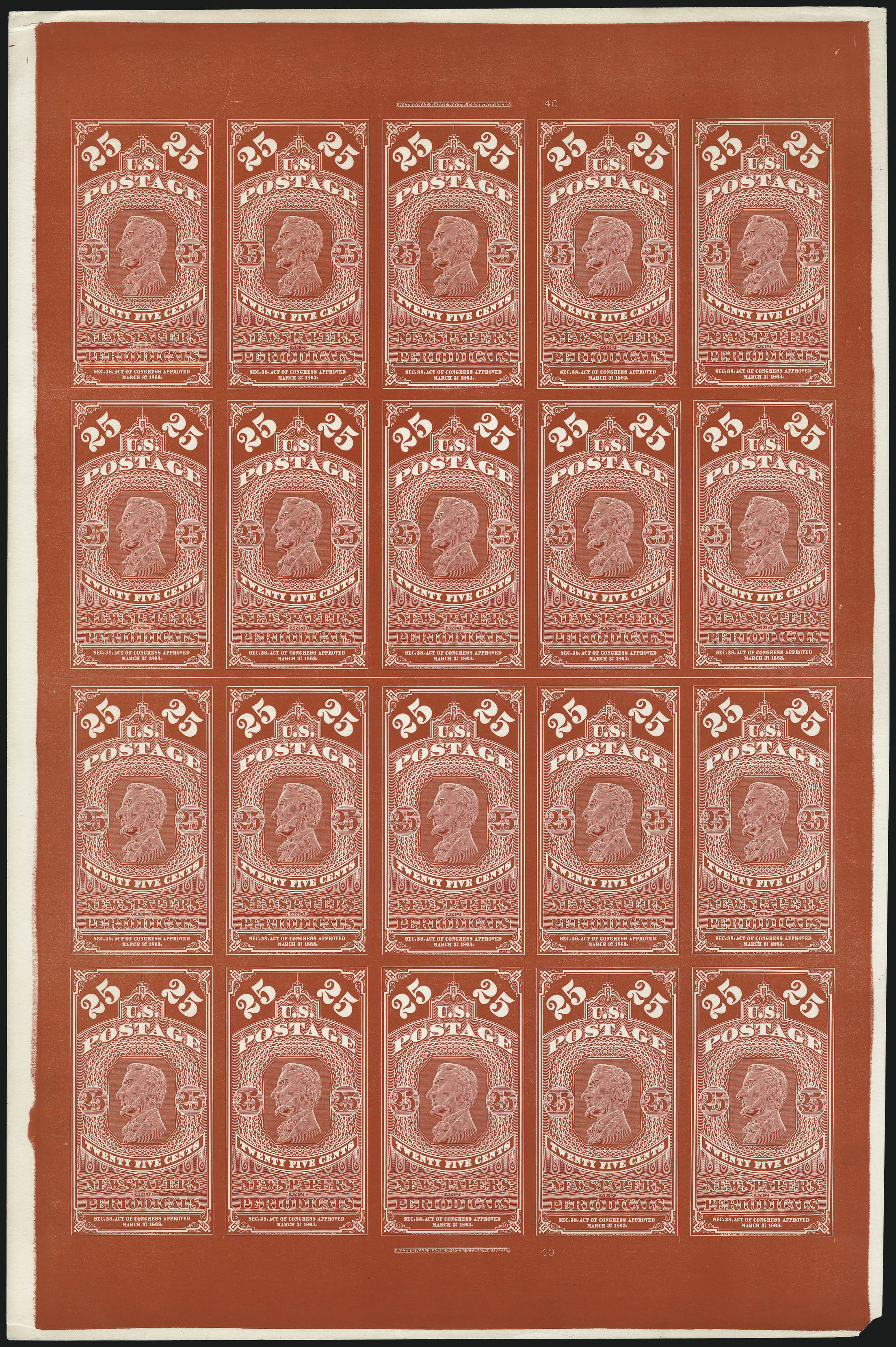 Sale no. 1079 — Lot no. 2007 — Siegel Auction Galleries