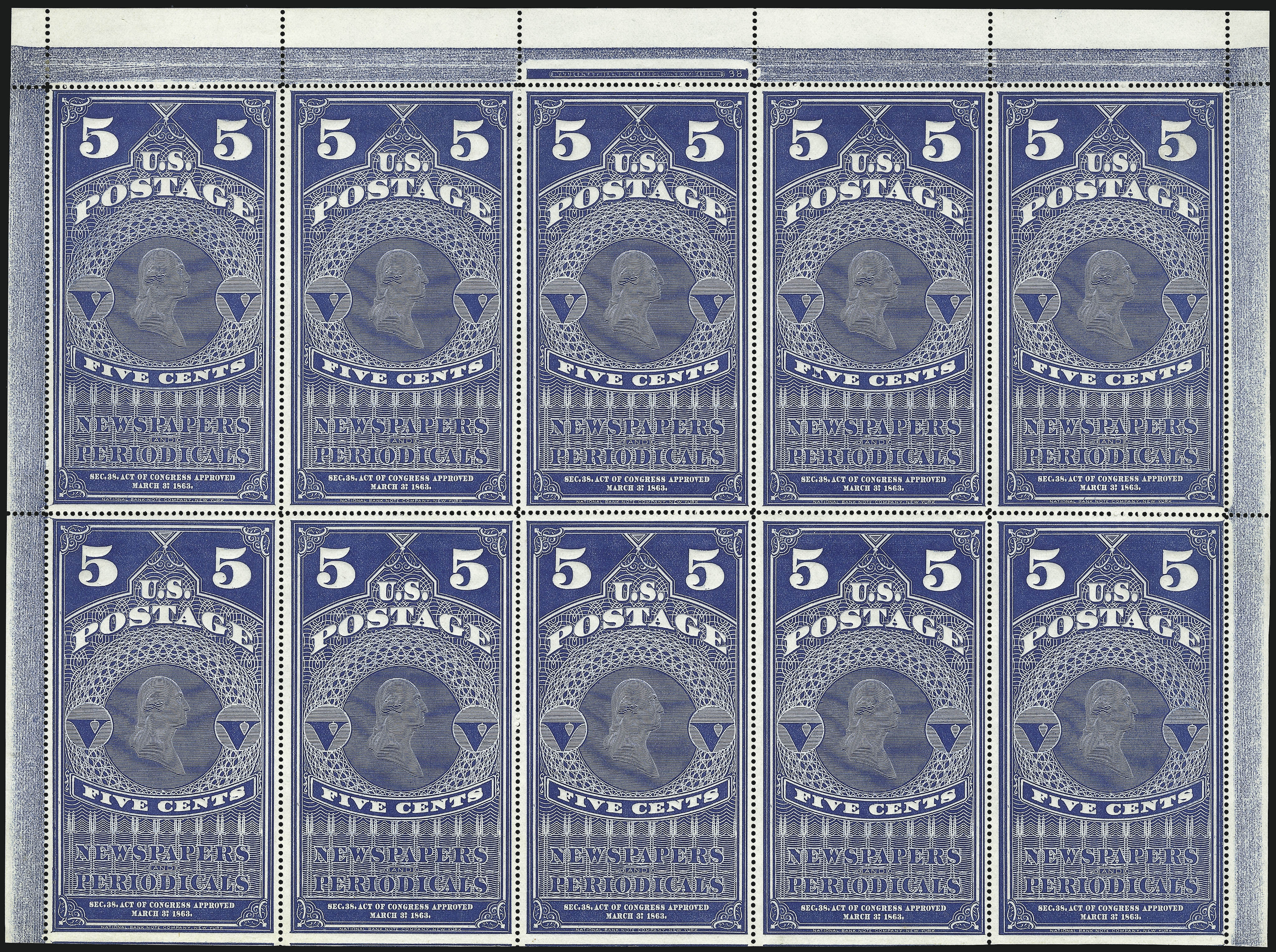 Sale no. 1079 — Lot no. 2058 — Siegel Auction Galleries