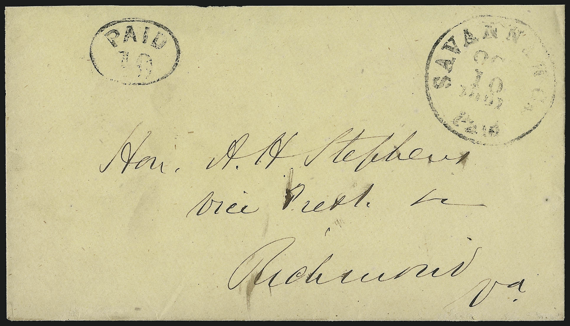 Sale no. 1082 — Lot no. 630 — Siegel Auction Galleries