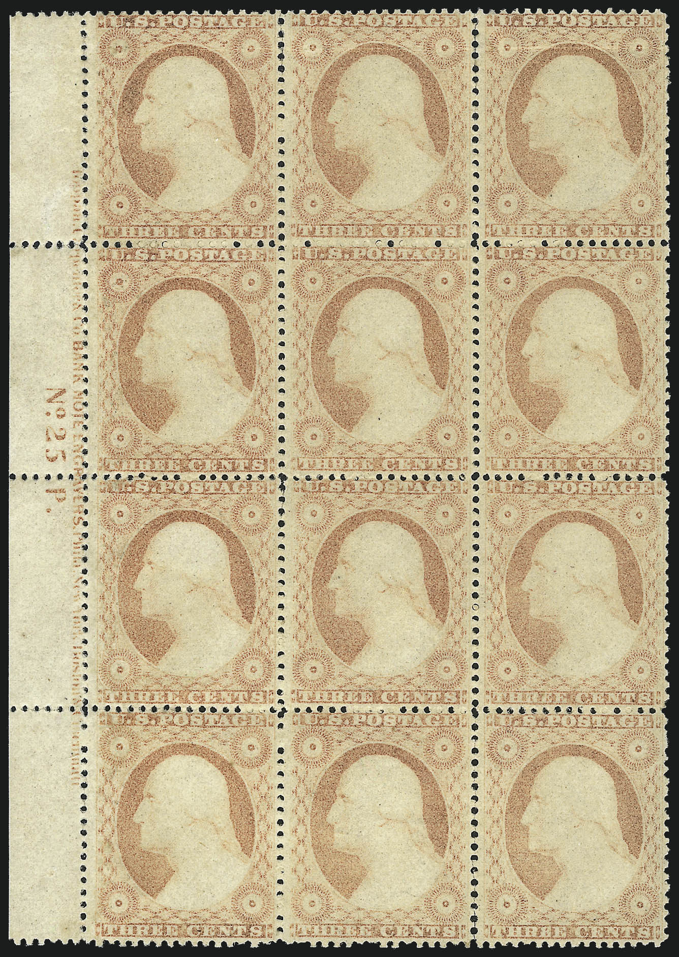 Sale no. 1084 — Lot no. 3123 — Siegel Auction Galleries