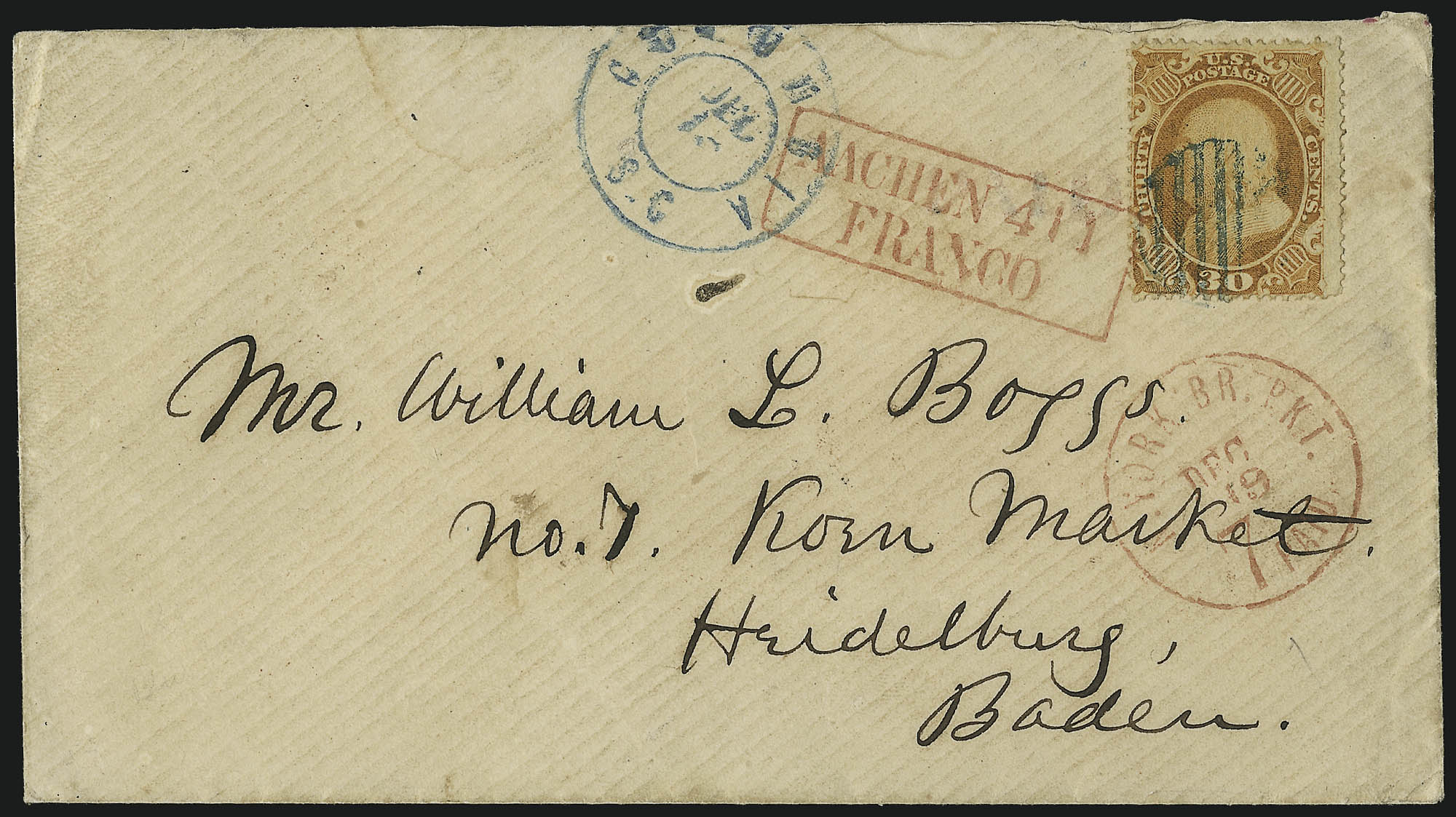 Sale no. 1084 — Lot no. 3178 — Siegel Auction Galleries