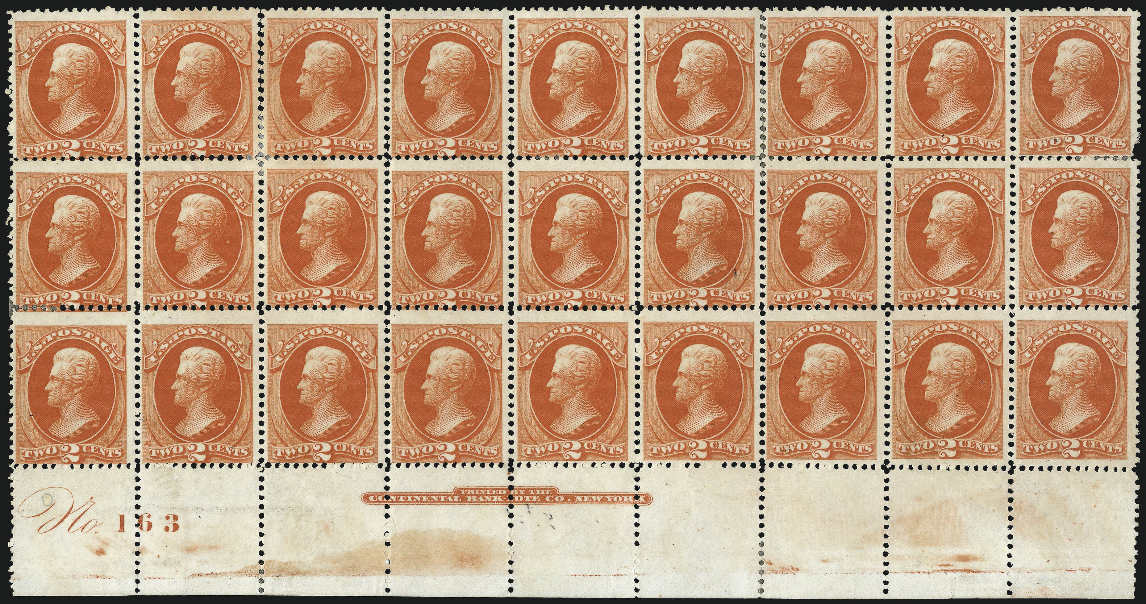 Sale no. 1084 — Lot no. 3442 — Siegel Auction Galleries