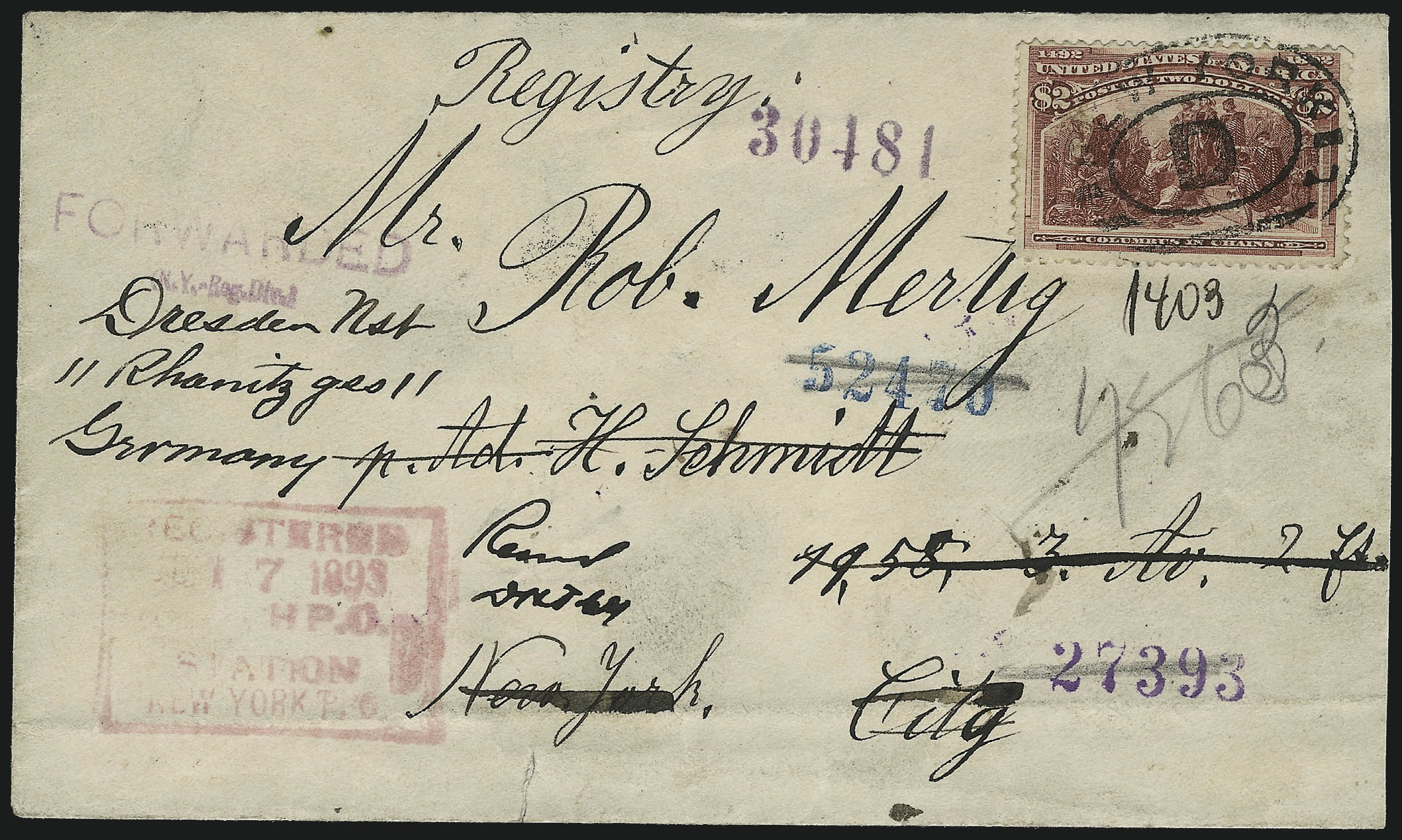 Sale no. 1084 — Lot no. 3554 — Siegel Auction Galleries