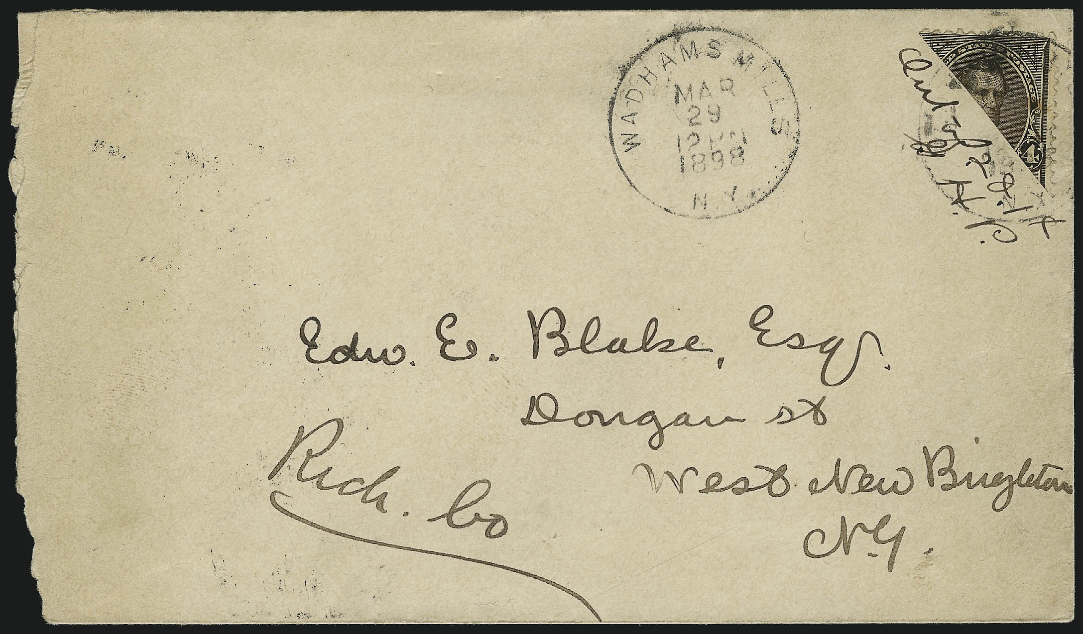 Sale no. 1084 — Lot no. 3599 — Siegel Auction Galleries