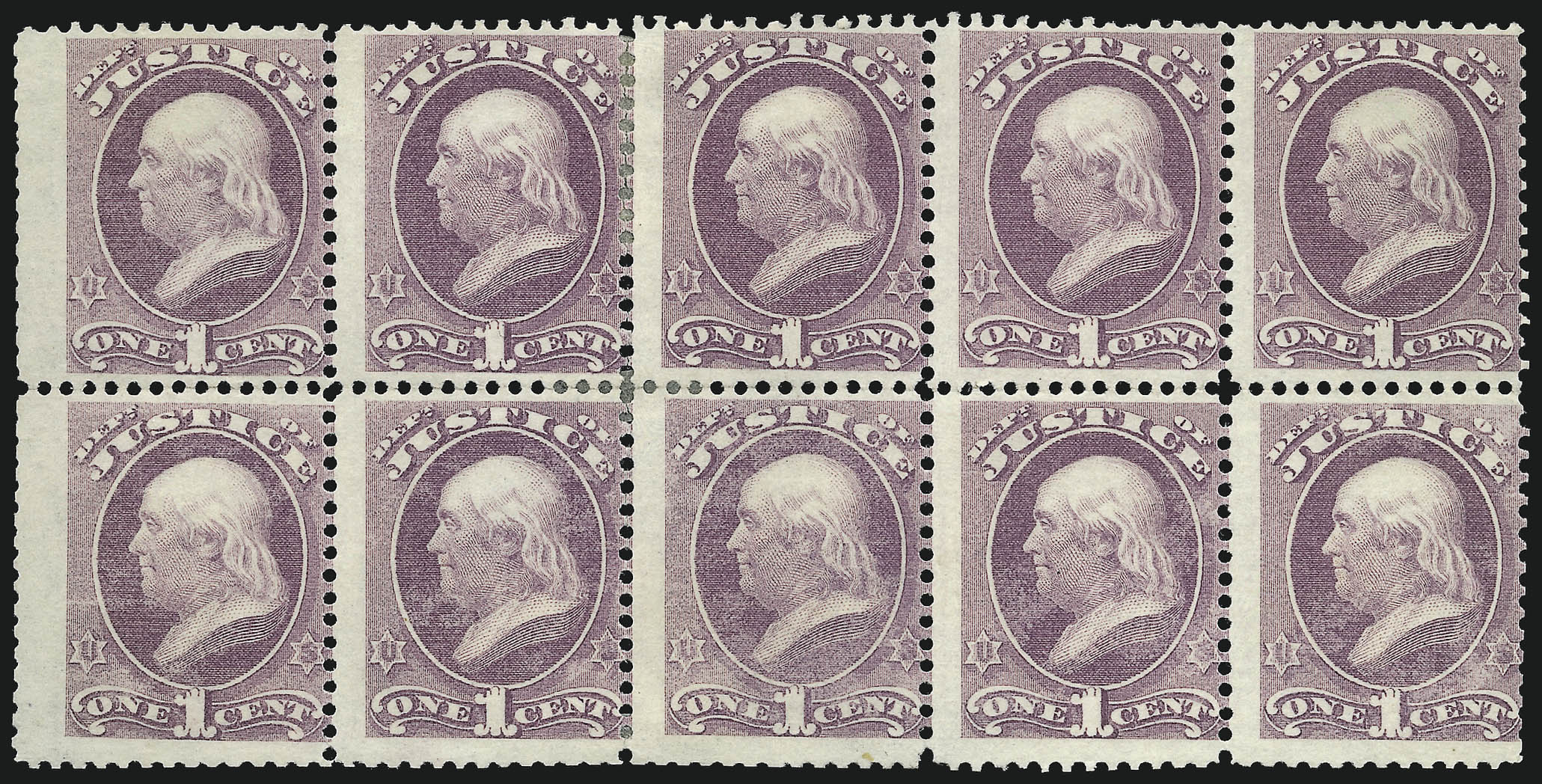 Sale no. 1085 — Lot no. 4052 — Siegel Auction Galleries