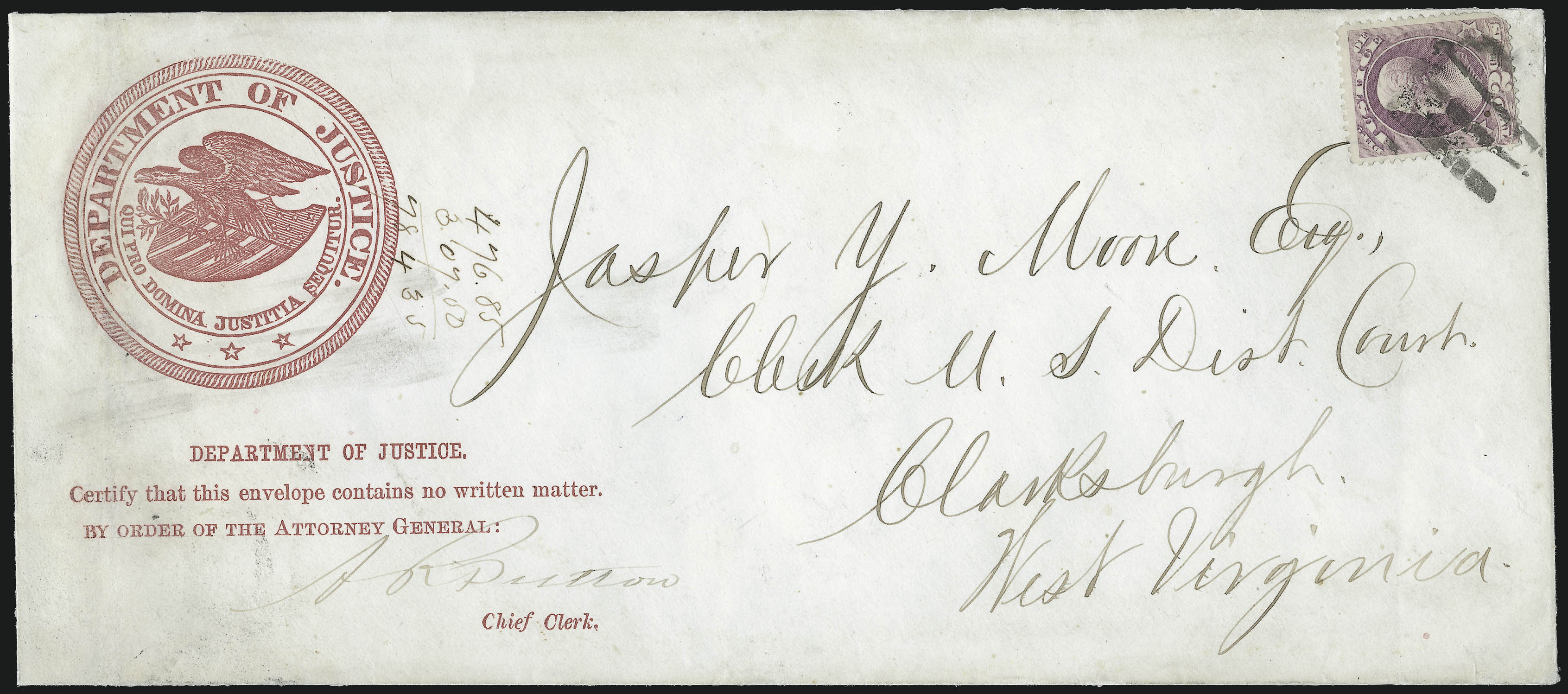 Sale no. 1085 — Lot no. 4060 — Siegel Auction Galleries