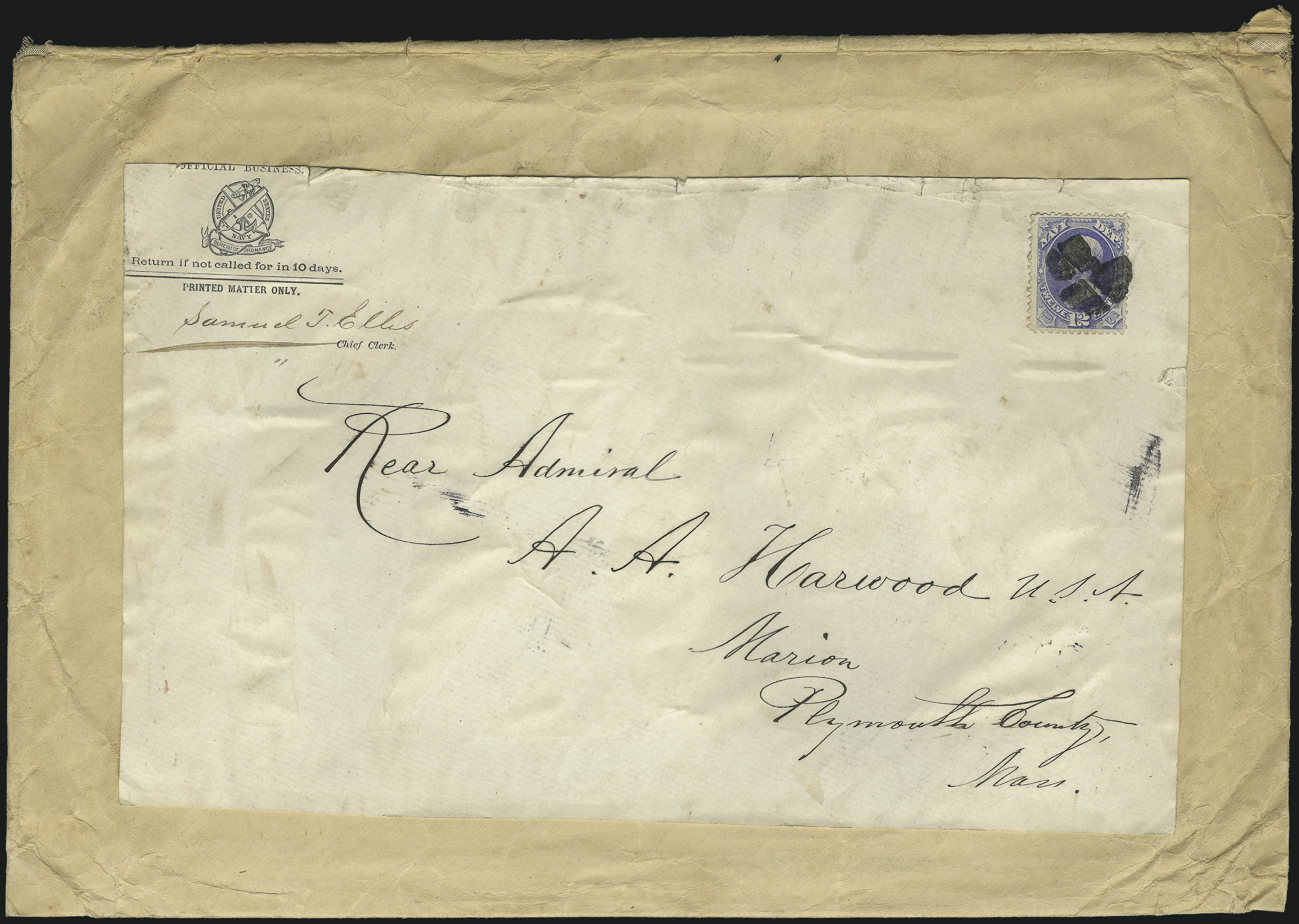 Sale no. 1085 — Lot no. 4077 — Siegel Auction Galleries