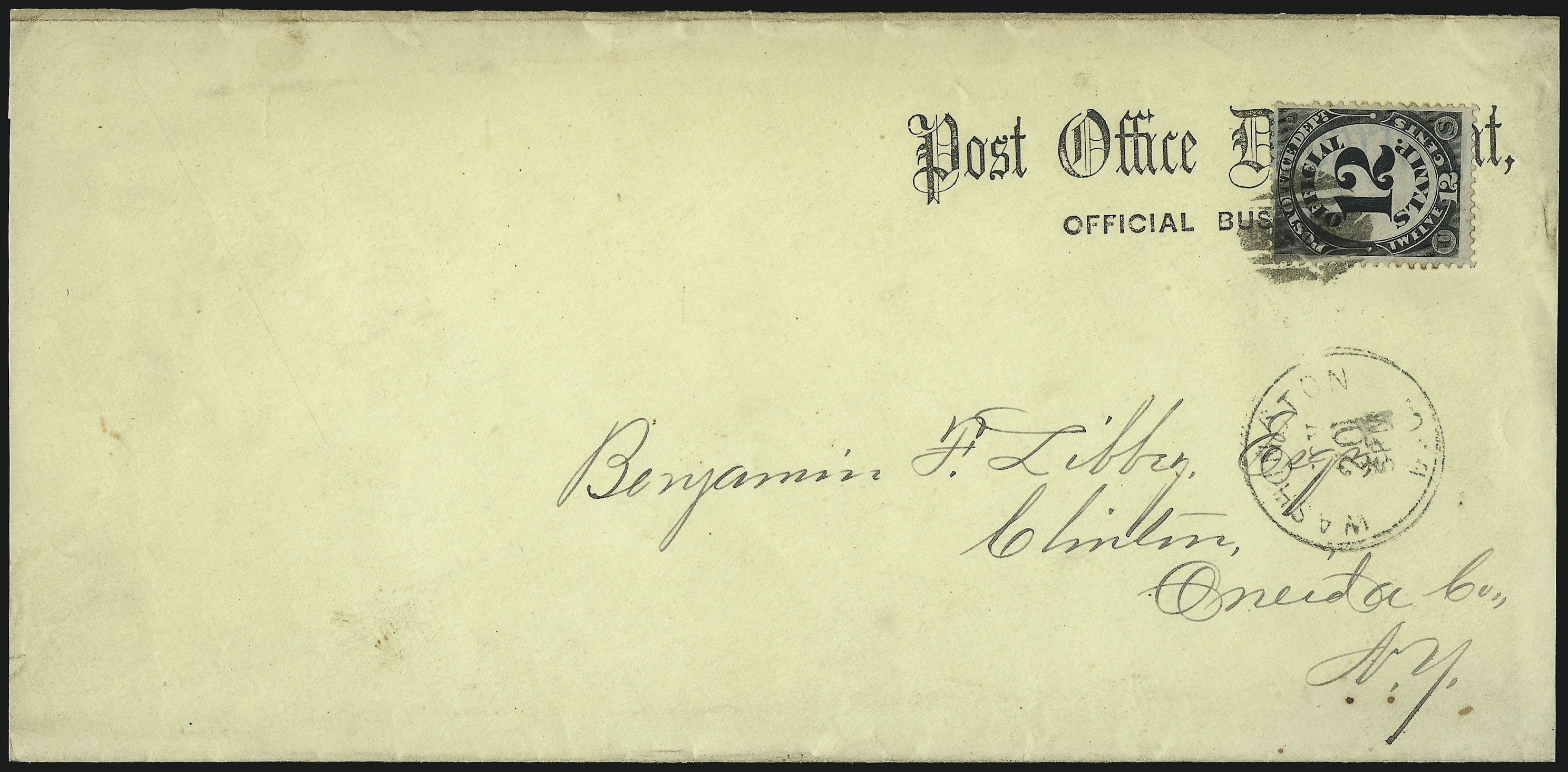 Sale no. 1085 — Lot no. 4087 — Siegel Auction Galleries