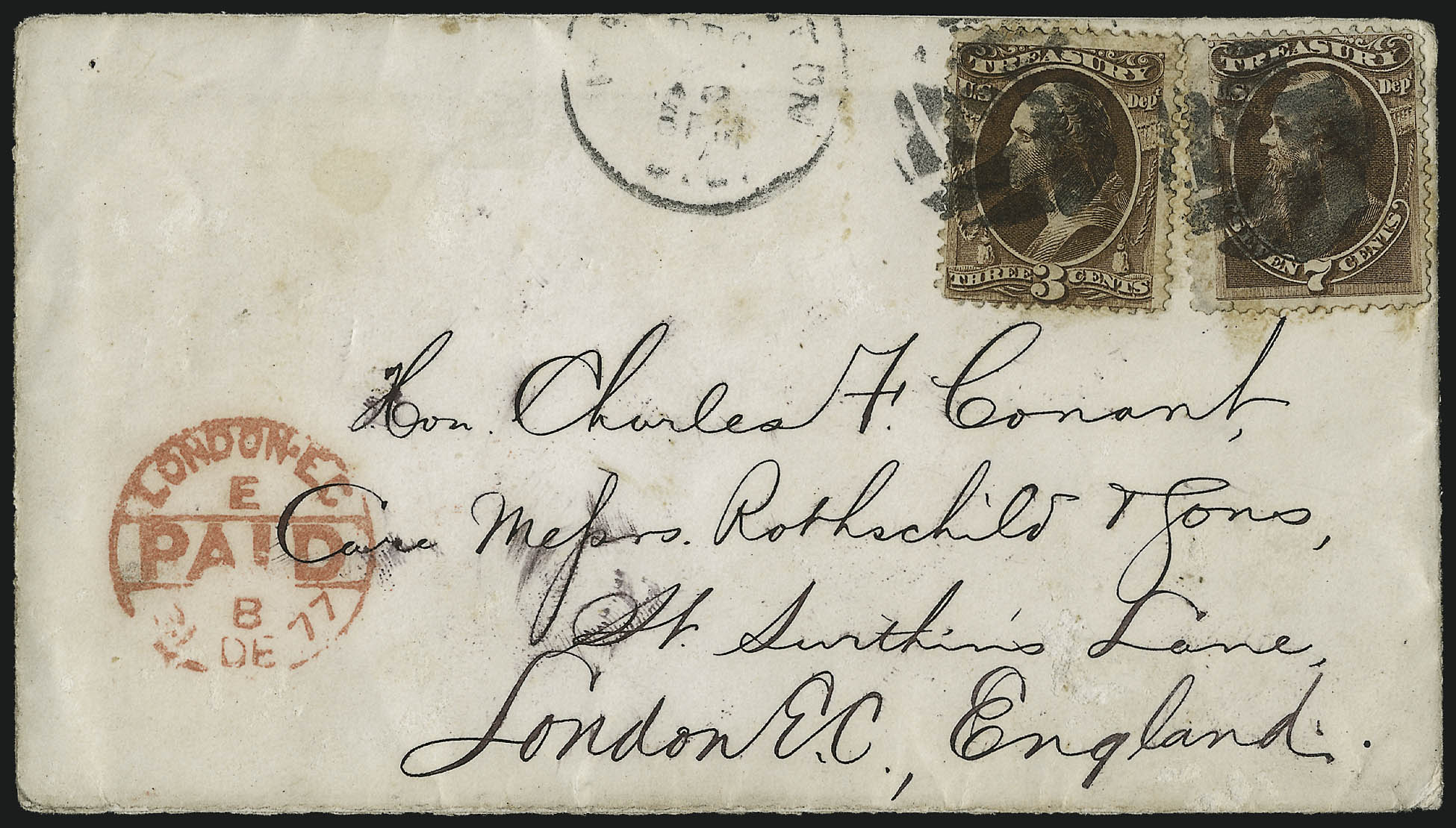 Sale no. 1085 — Lot no. 4139 — Siegel Auction Galleries