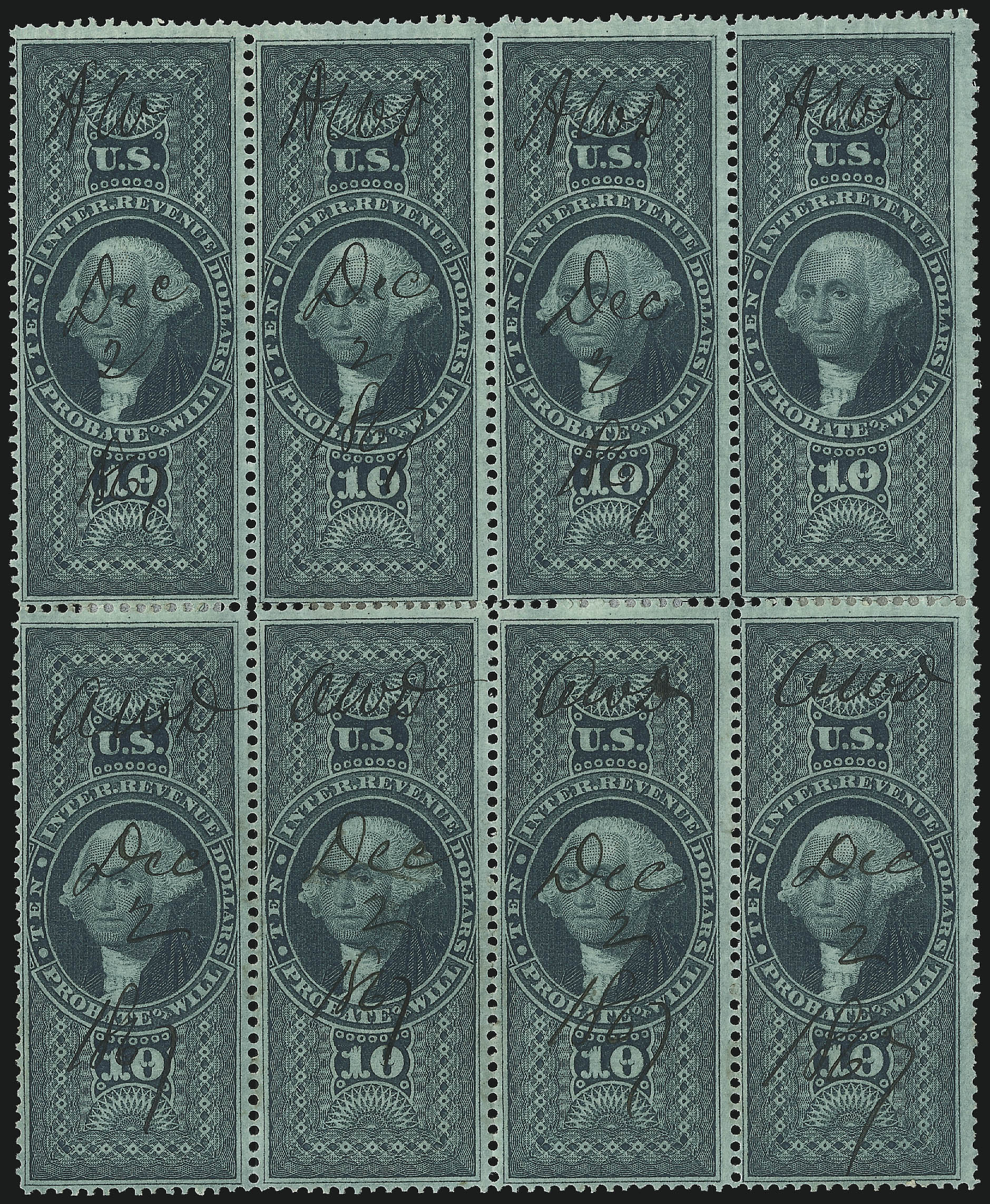 Sale no. 1089 — Lot no. 444 — Siegel Auction Galleries