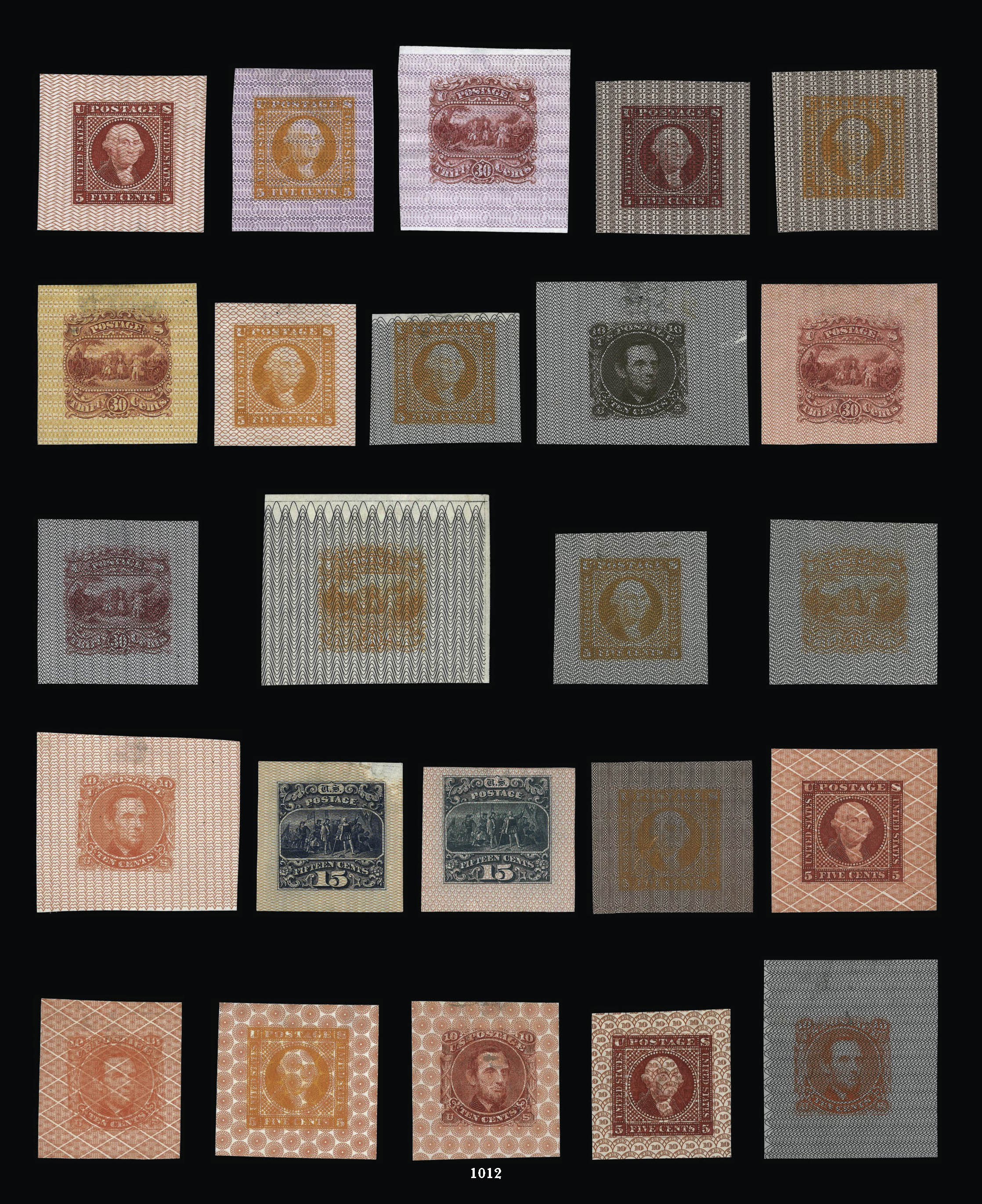 Sale no. 1090 — Lot no. 1012 — Siegel Auction Galleries