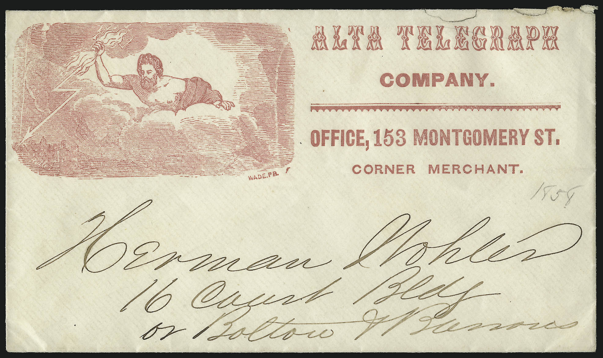 Sale no. 1090 — Lot no. 1836 — Siegel Auction Galleries