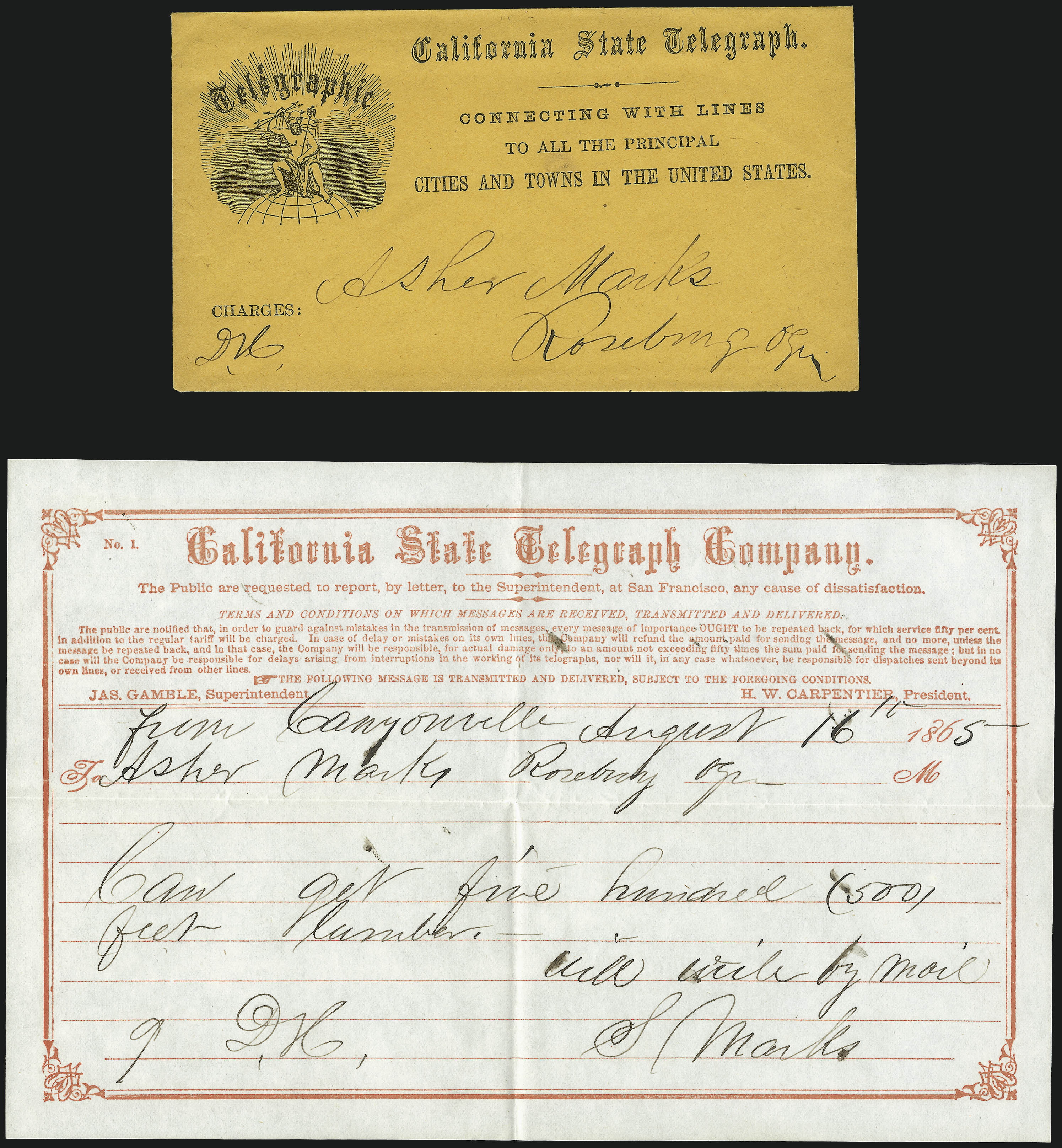 Sale no. 1090 — Lot no. 1838 — Siegel Auction Galleries