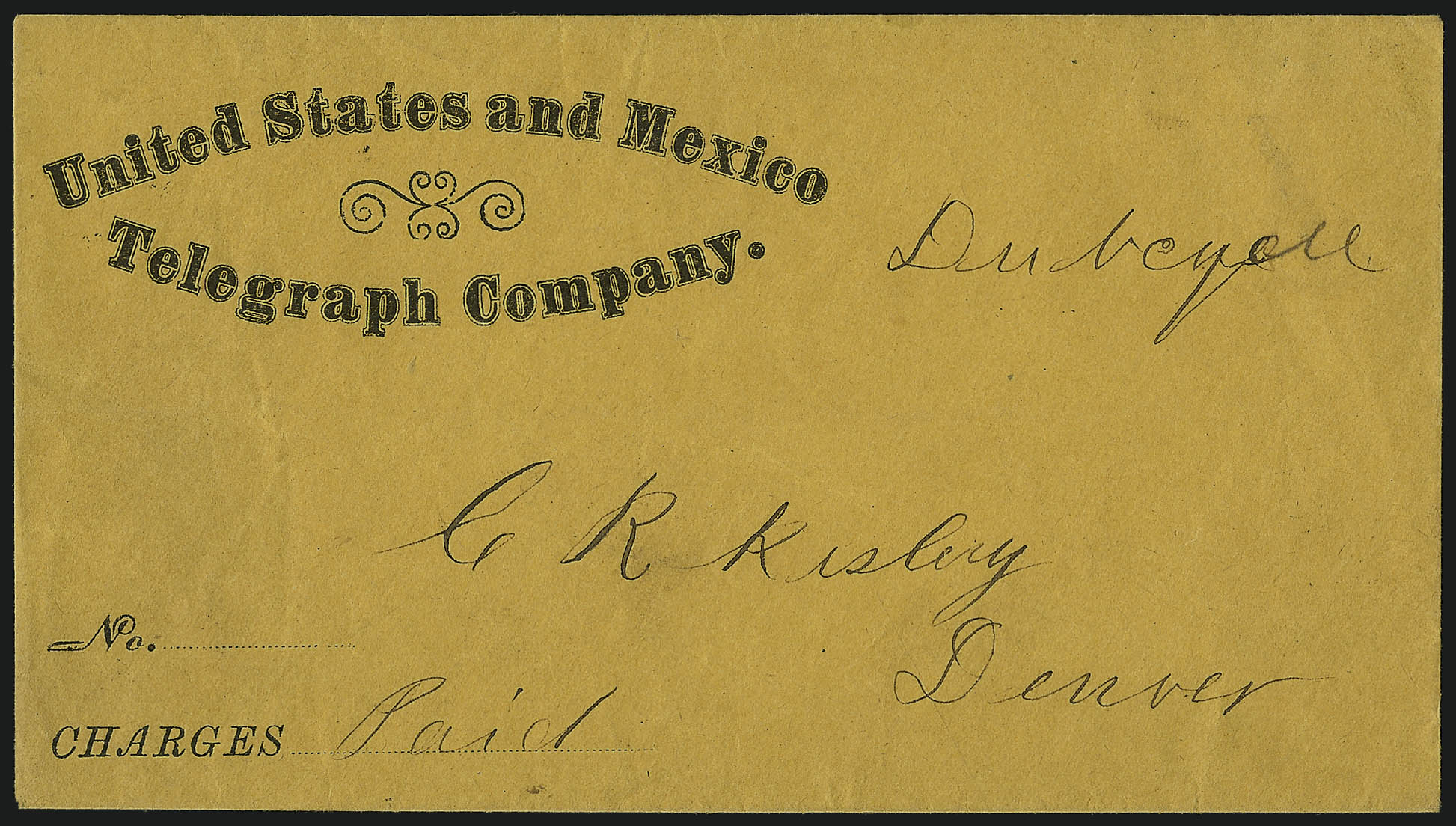 Sale no. 1090 — Lot no. 1851 — Siegel Auction Galleries