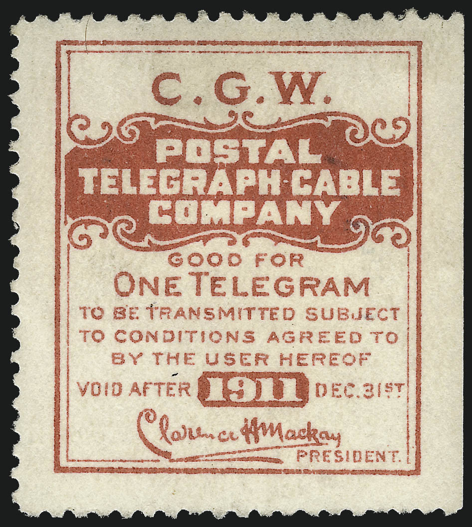 Sale no. 1090 — Lot no. 1912 — Siegel Auction Galleries