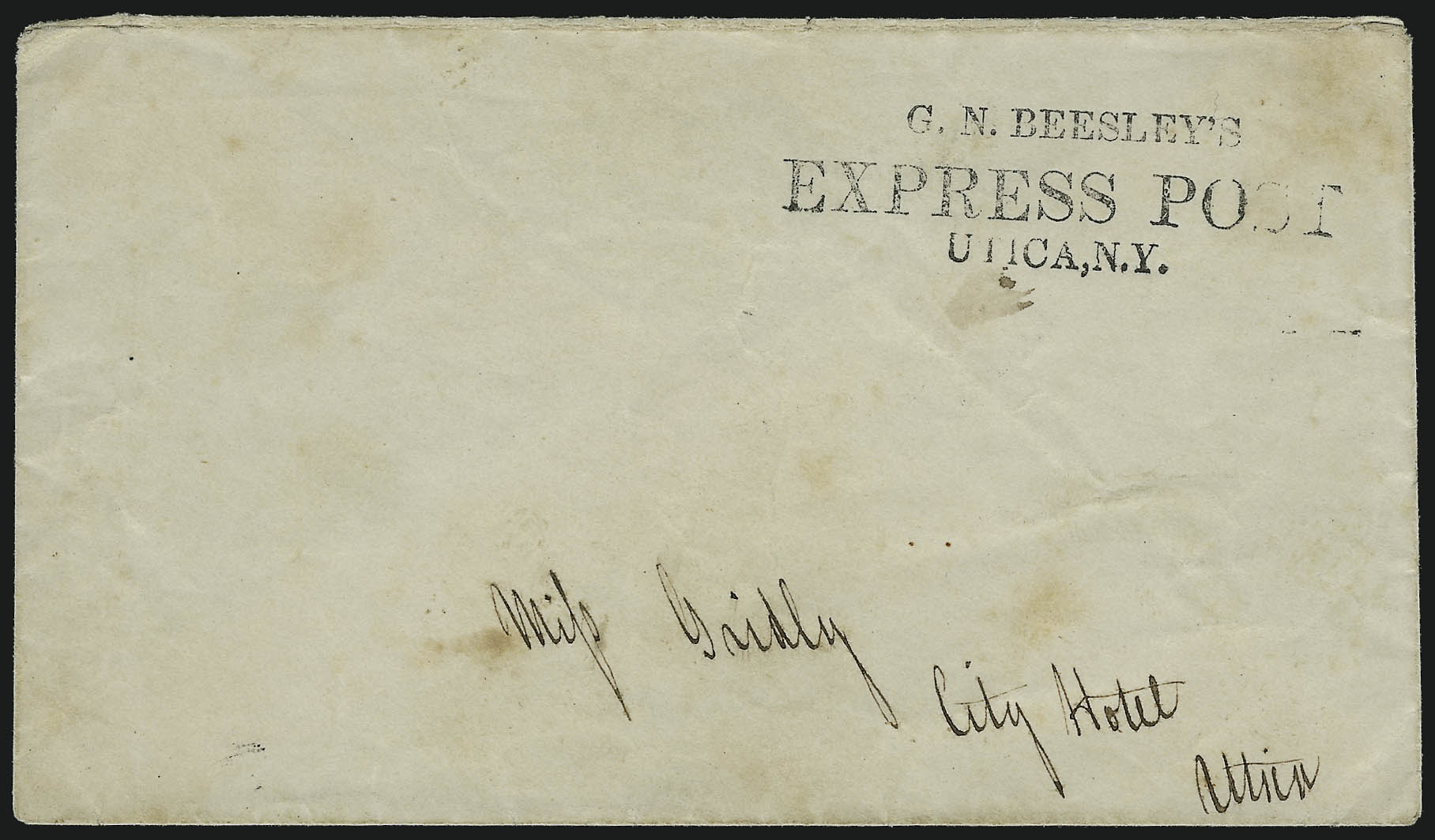 Sale no. 1090 — Lot no. 1945 — Siegel Auction Galleries