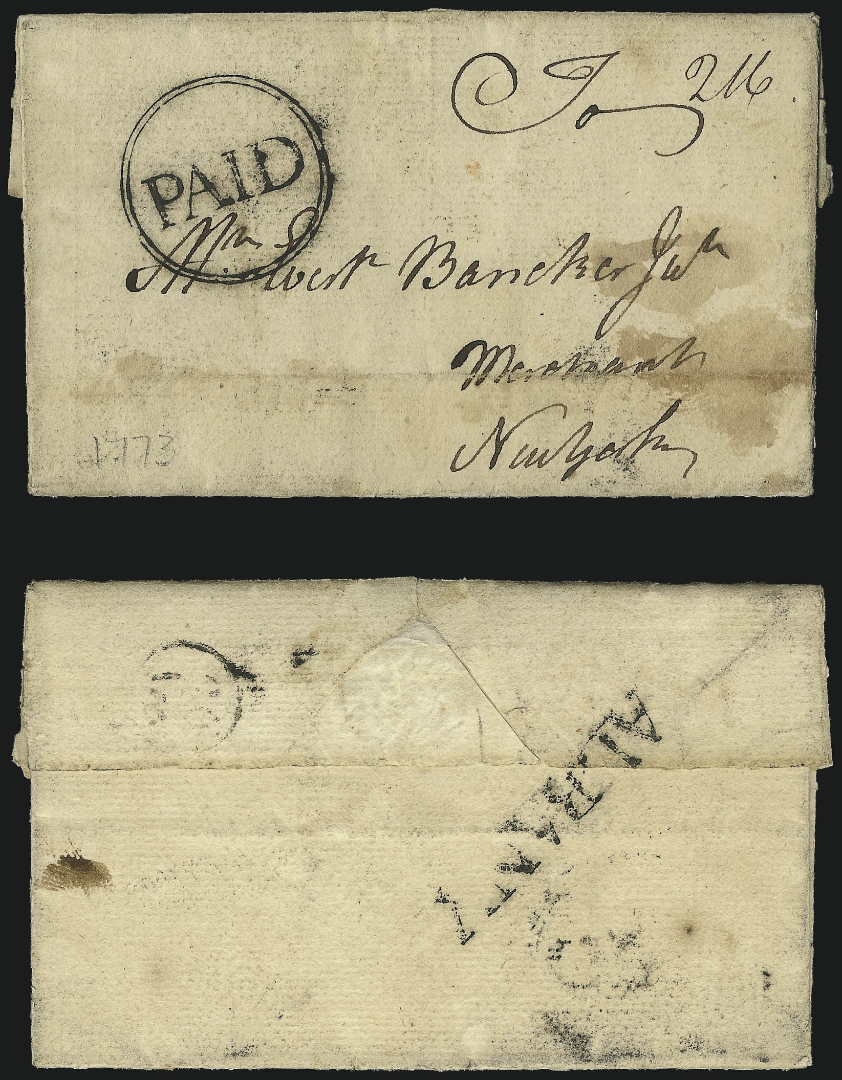 Sale no. 1090 — Lot no. 1998 — Siegel Auction Galleries