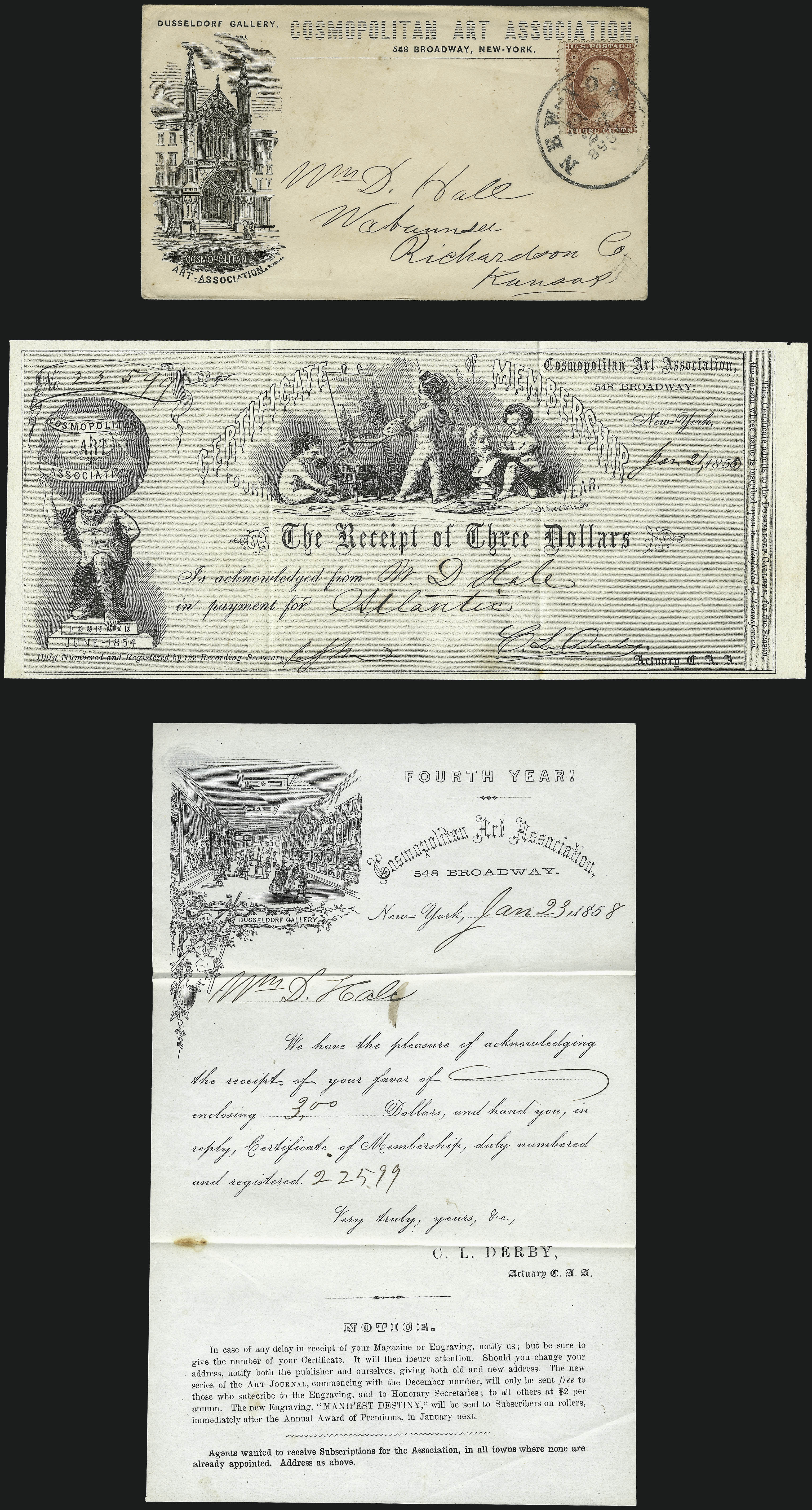 Sale no. 1090 — Lot no. 2137 — Siegel Auction Galleries