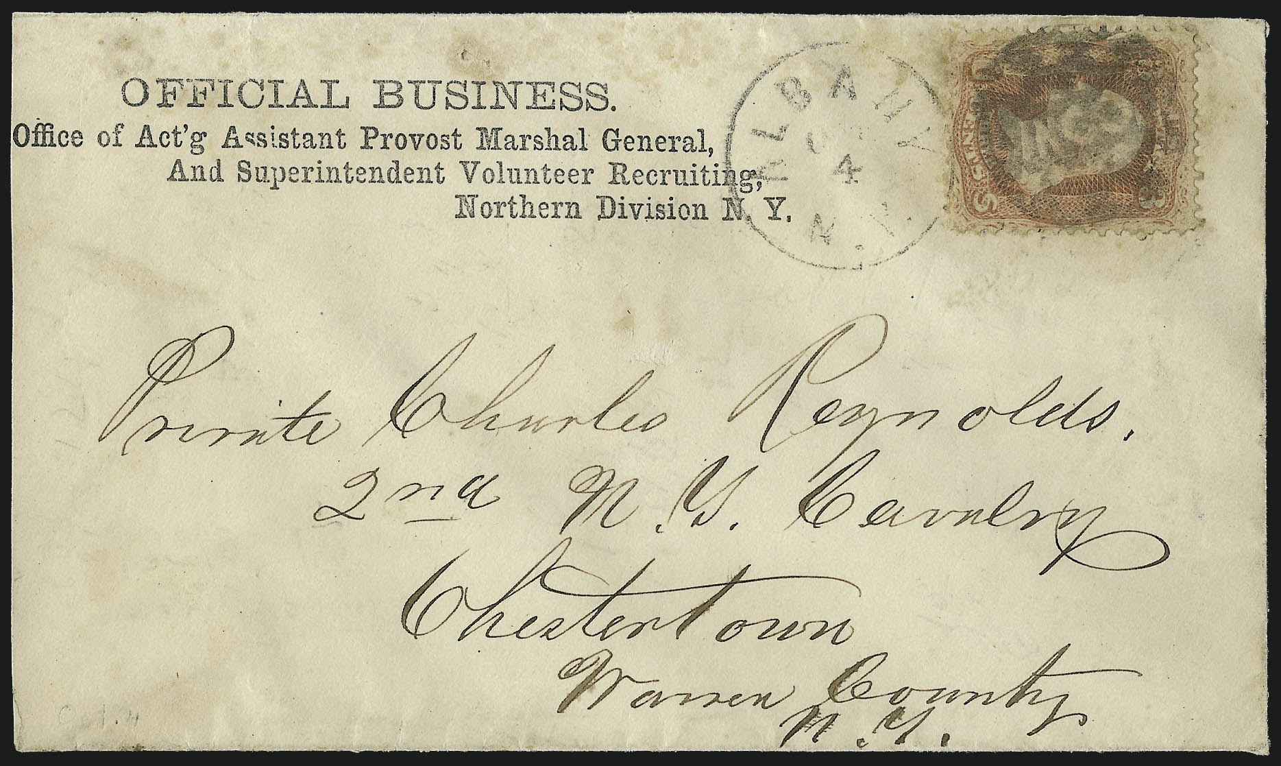 Sale no. 1090 — Lot no. 2175 — Siegel Auction Galleries