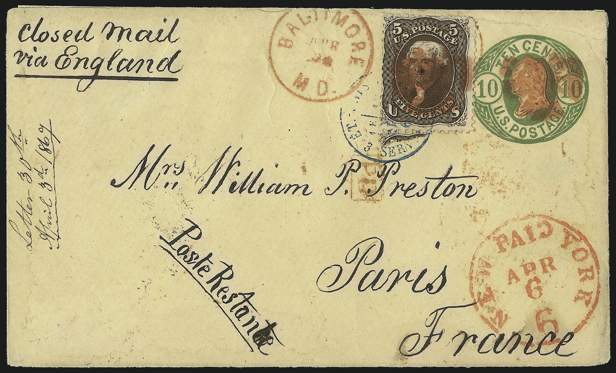 Sale no. 1090 — Lot no. 2231 — Siegel Auction Galleries