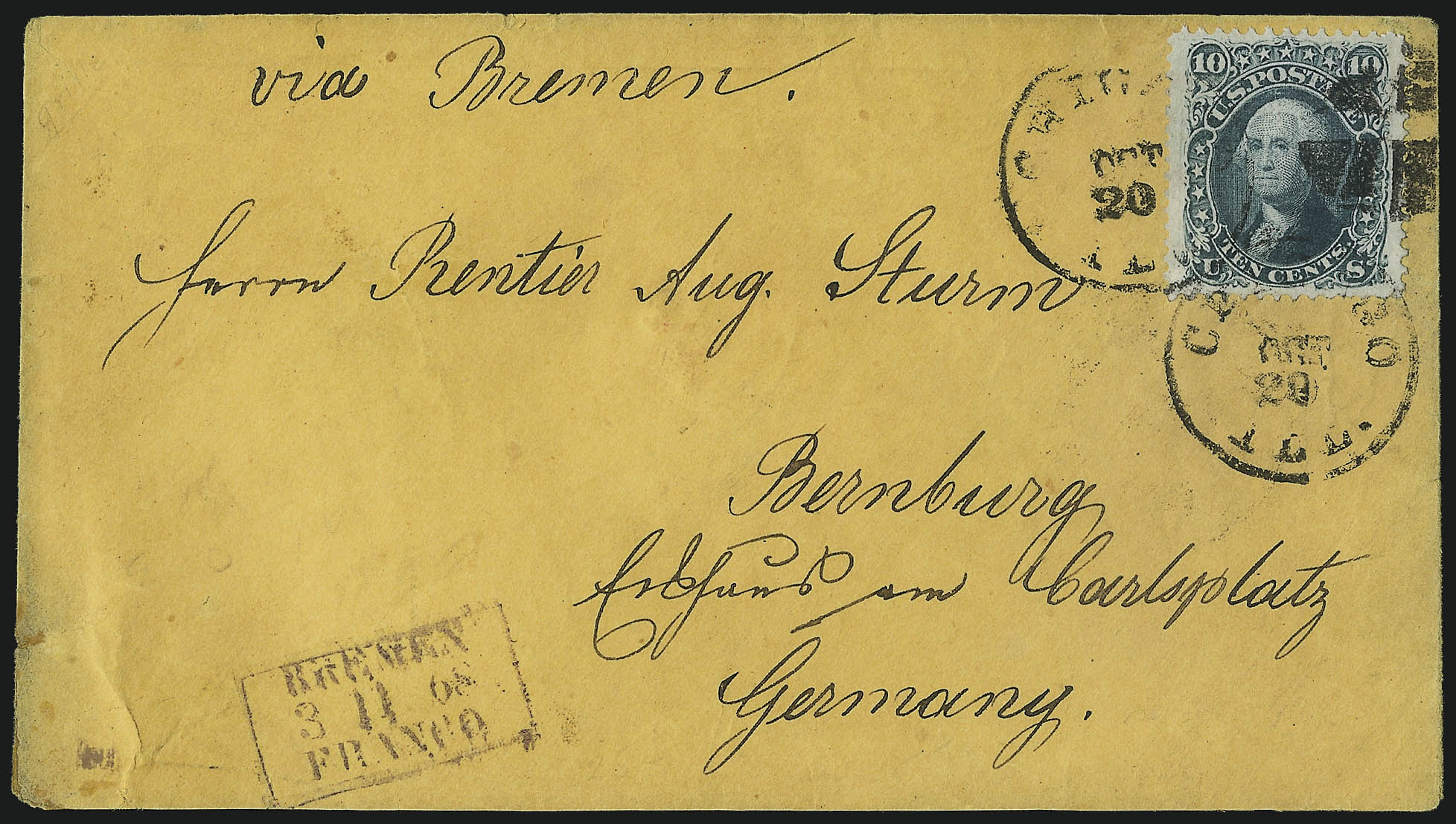 Sale no. 1090 — Lot no. 2233 — Siegel Auction Galleries