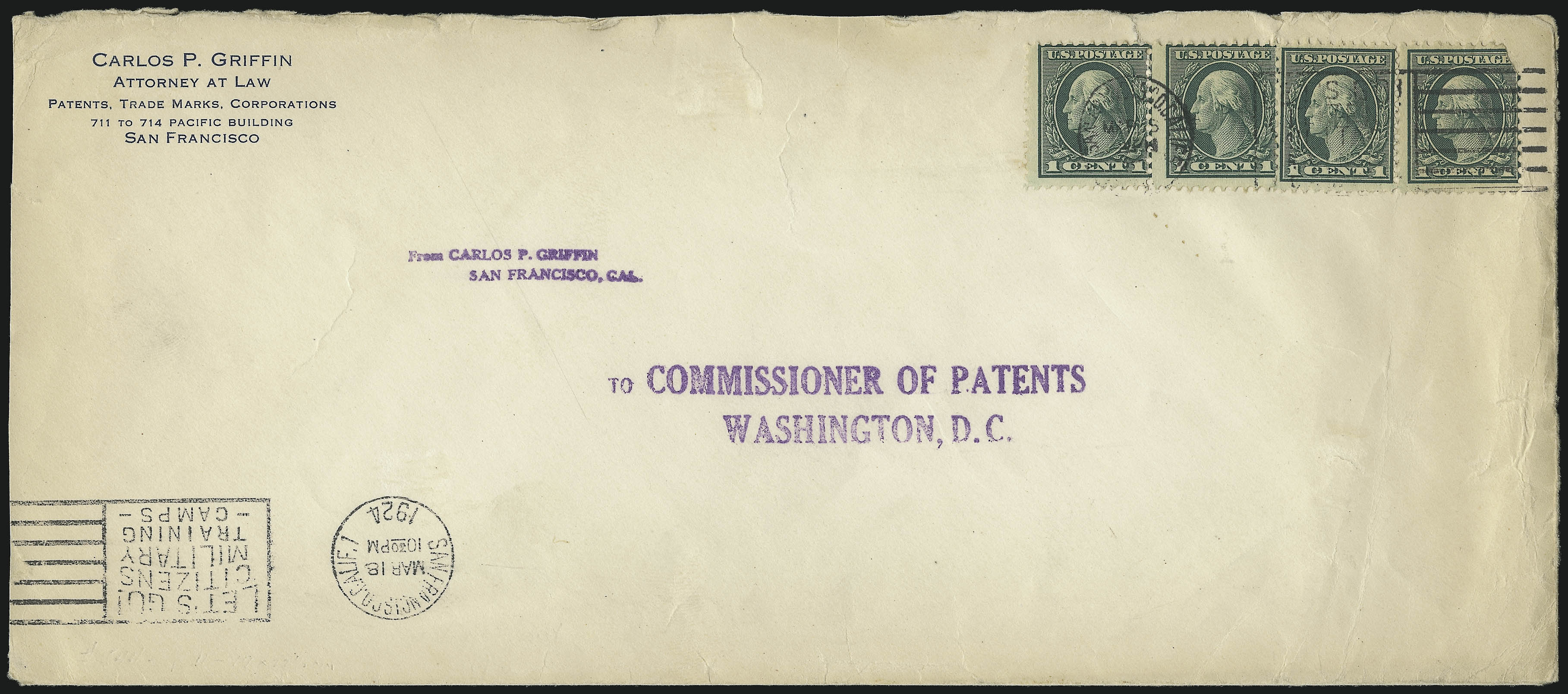 Sale no. 1093 — Lot no. 510 — Siegel Auction Galleries