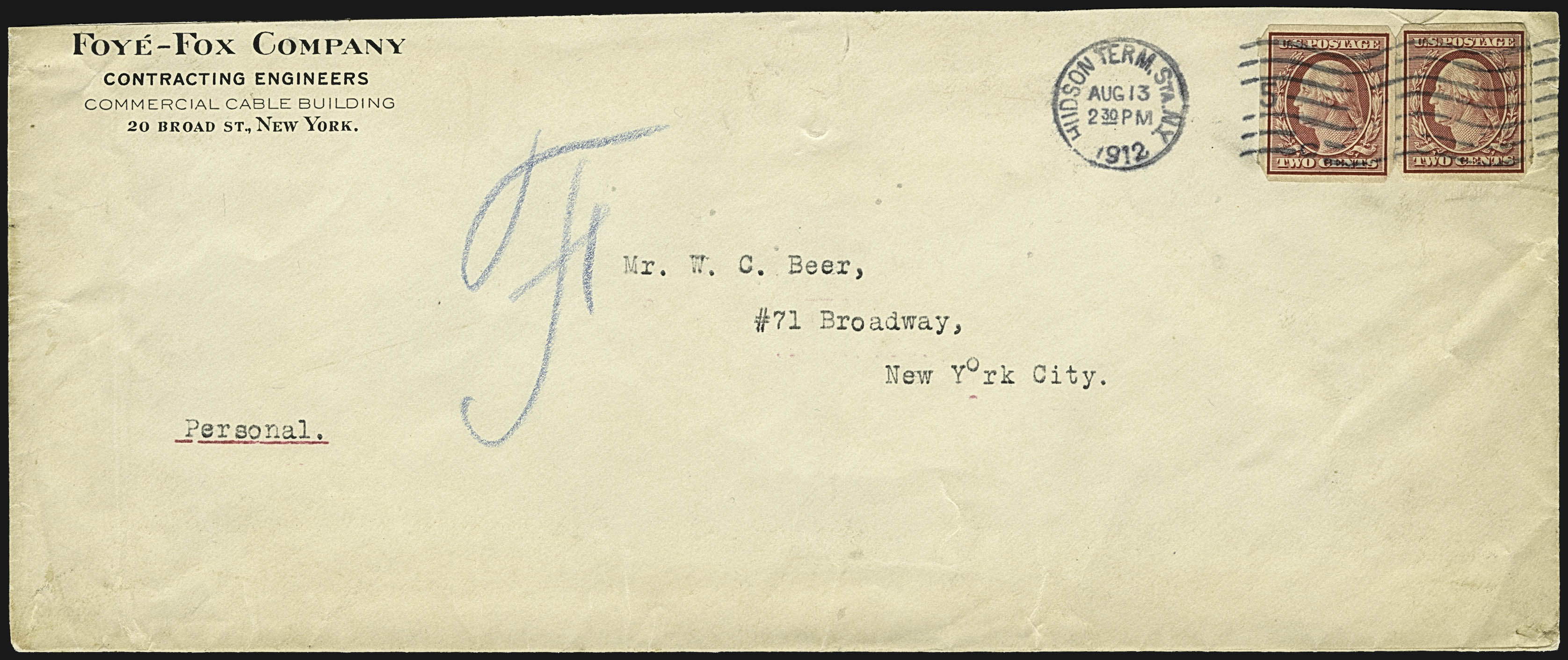 Sale no. 1106 — Lot no. 3152 — Siegel Auction Galleries