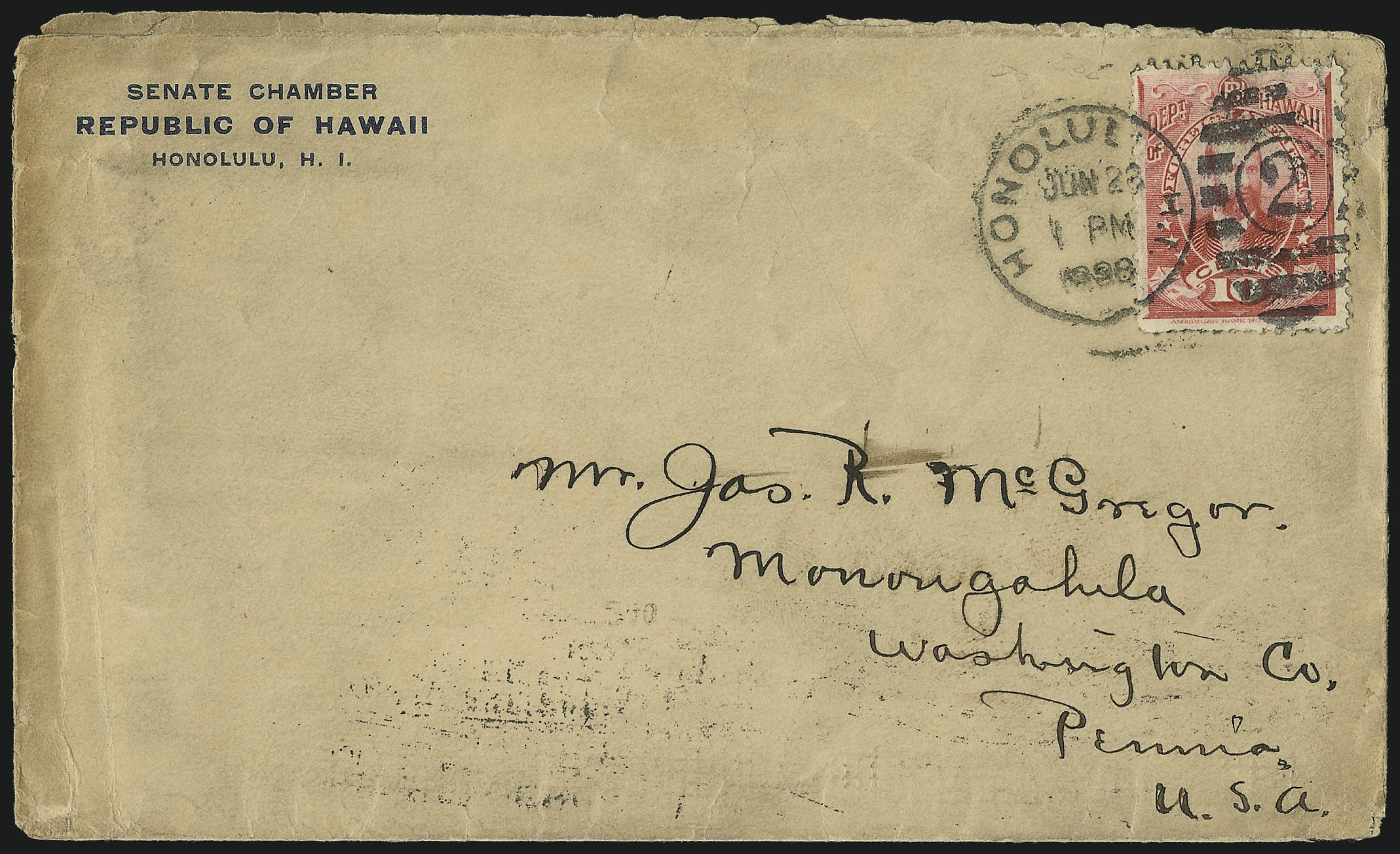 Sale no. 1107 — Lot no. 694 — Siegel Auction Galleries