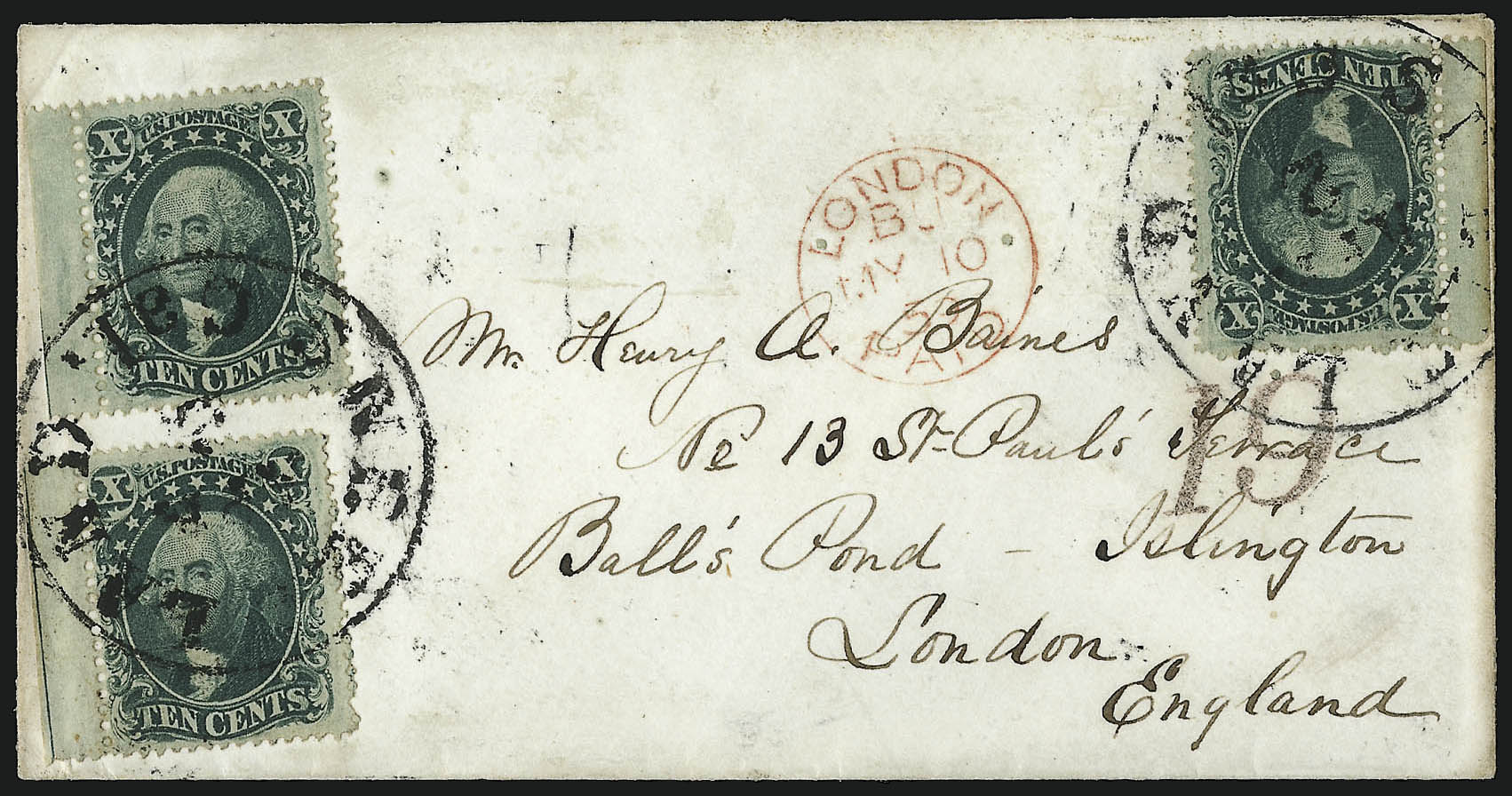 Sale no. 1109 — Lot no. 542 — Siegel Auction Galleries