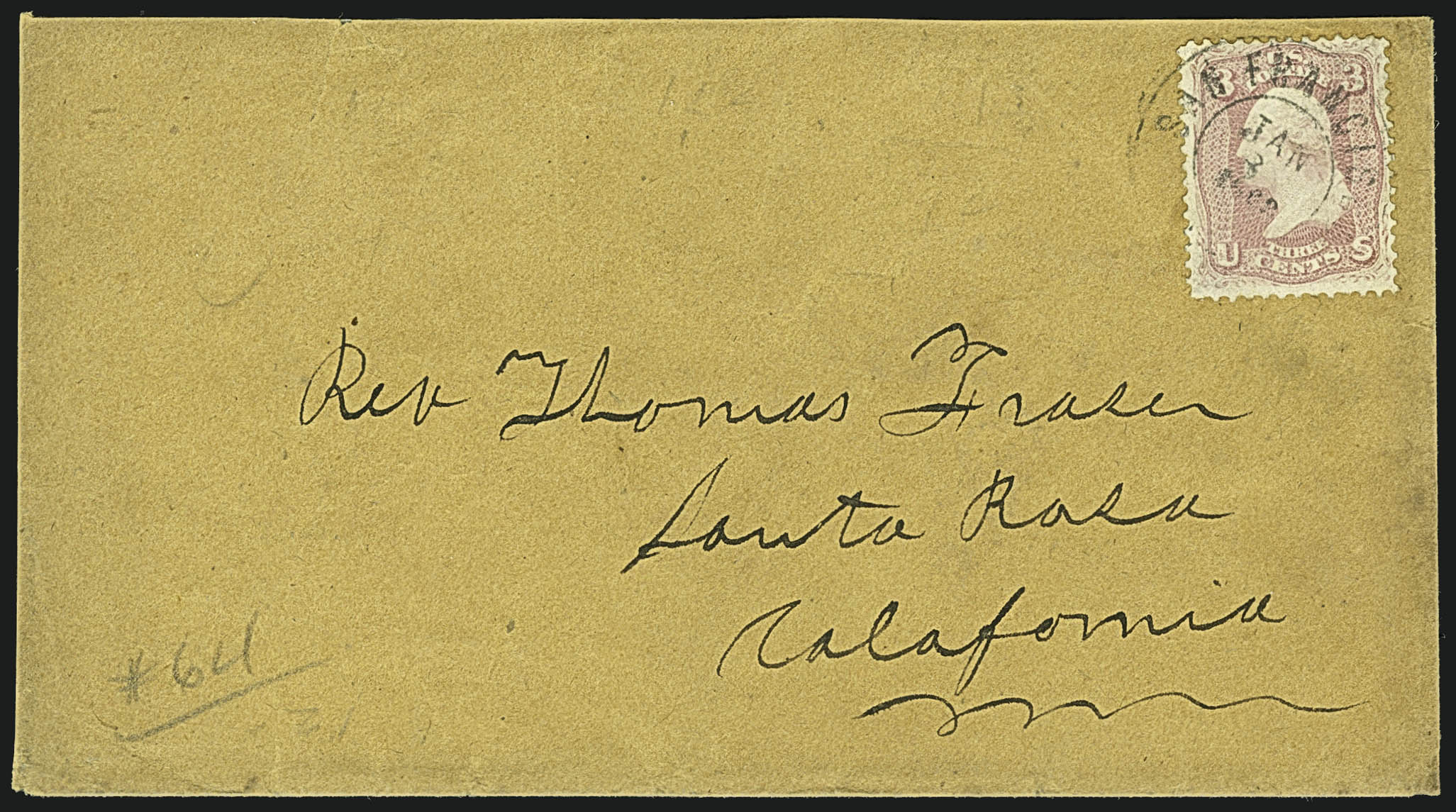 Sale no. 1109 — Lot no. 611 — Siegel Auction Galleries