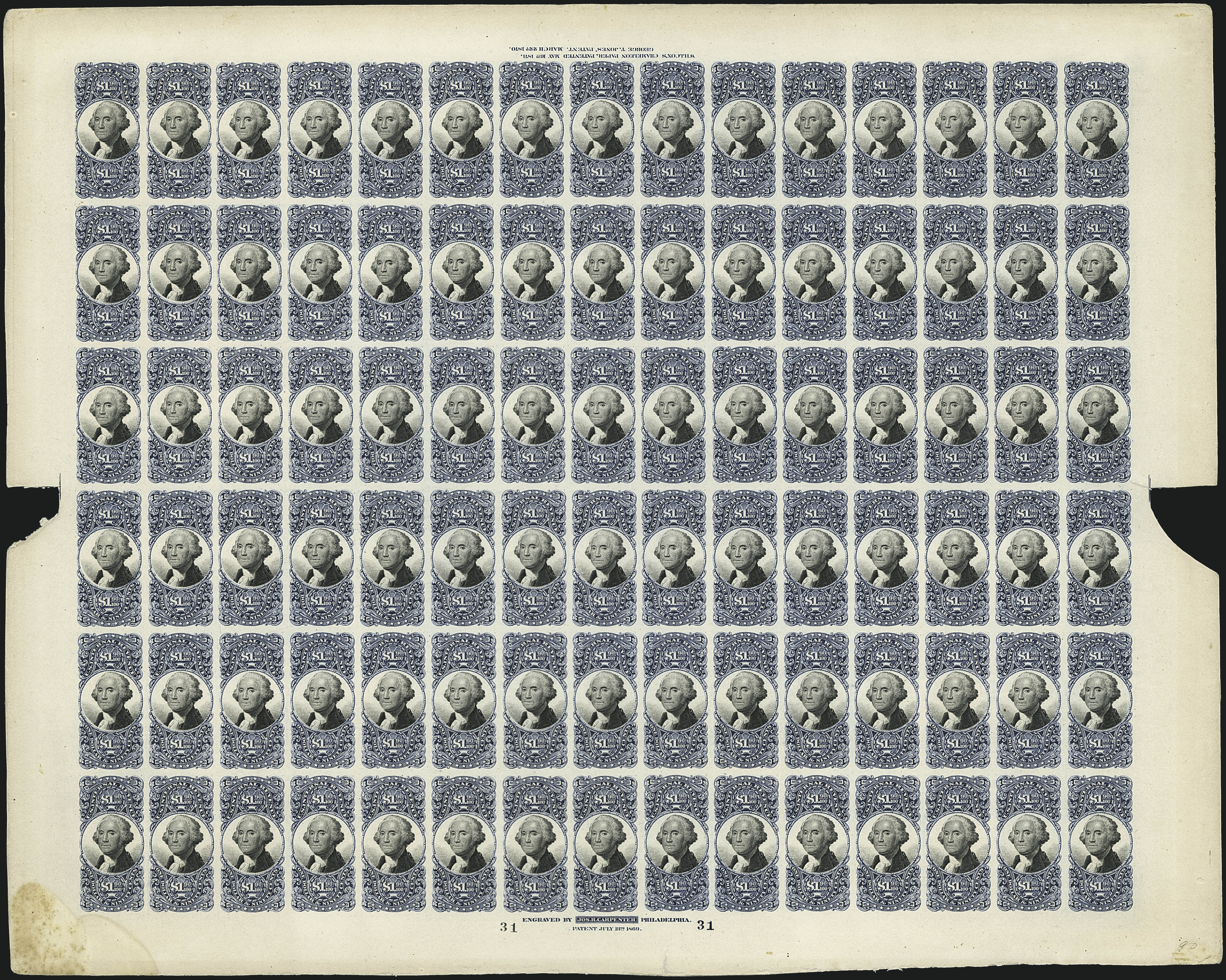 Sale no. 1110 — Lot no. 1034 — Siegel Auction Galleries