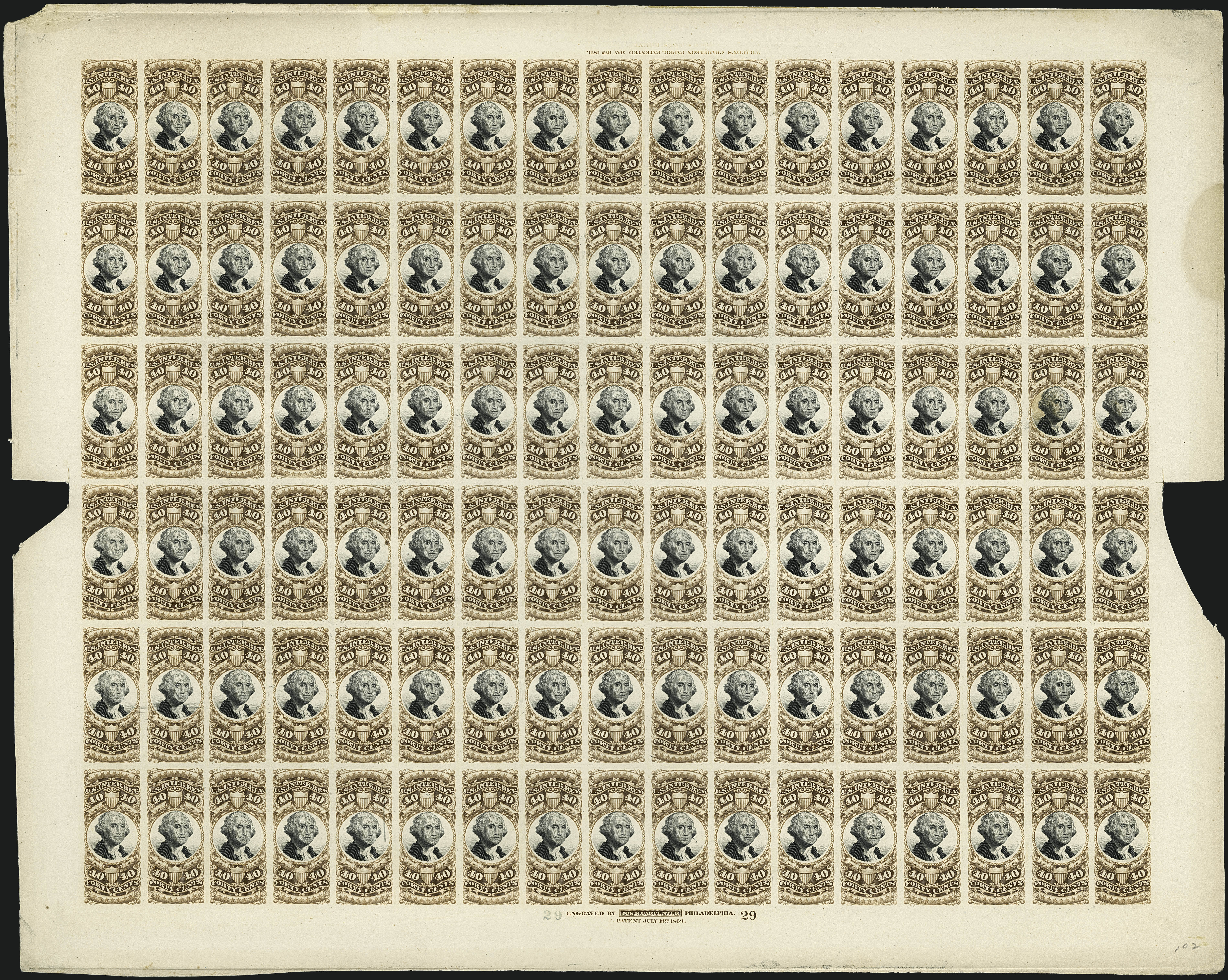 Sale no. 1110 — Lot no. 1038 — Siegel Auction Galleries