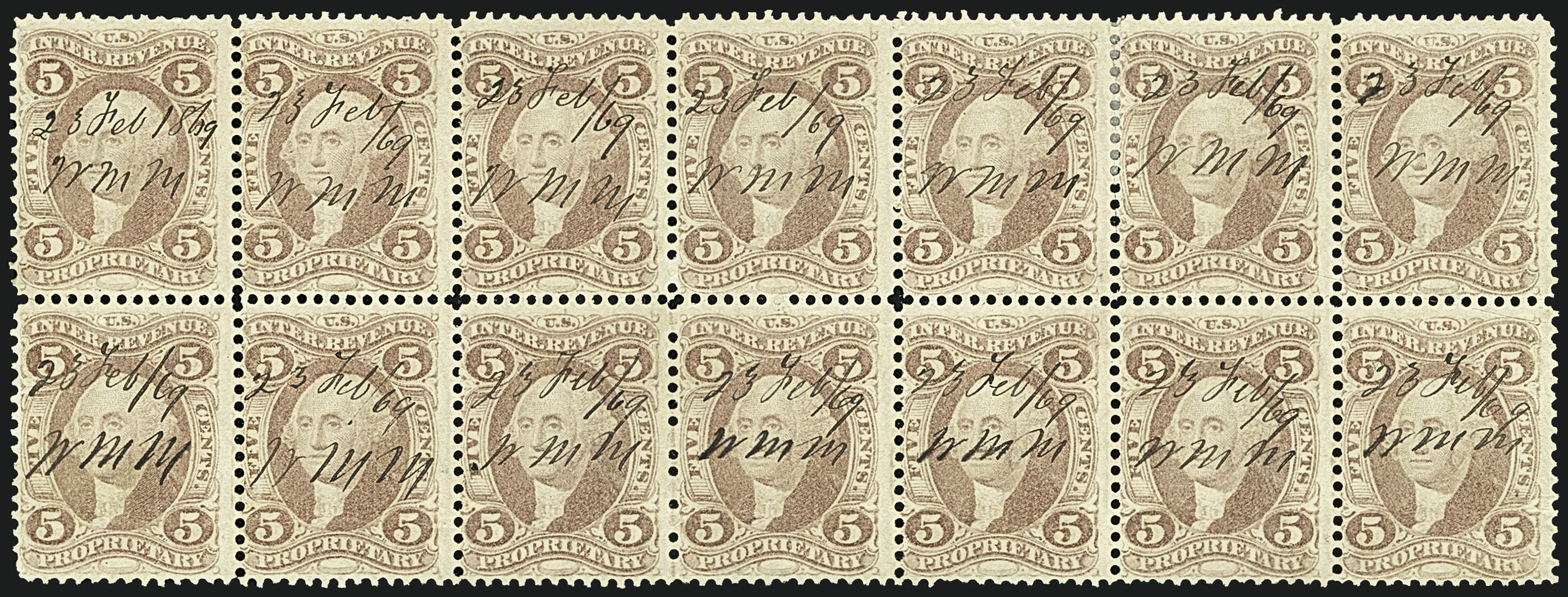 Sale no. 1110 — Lot no. 1111 — Siegel Auction Galleries