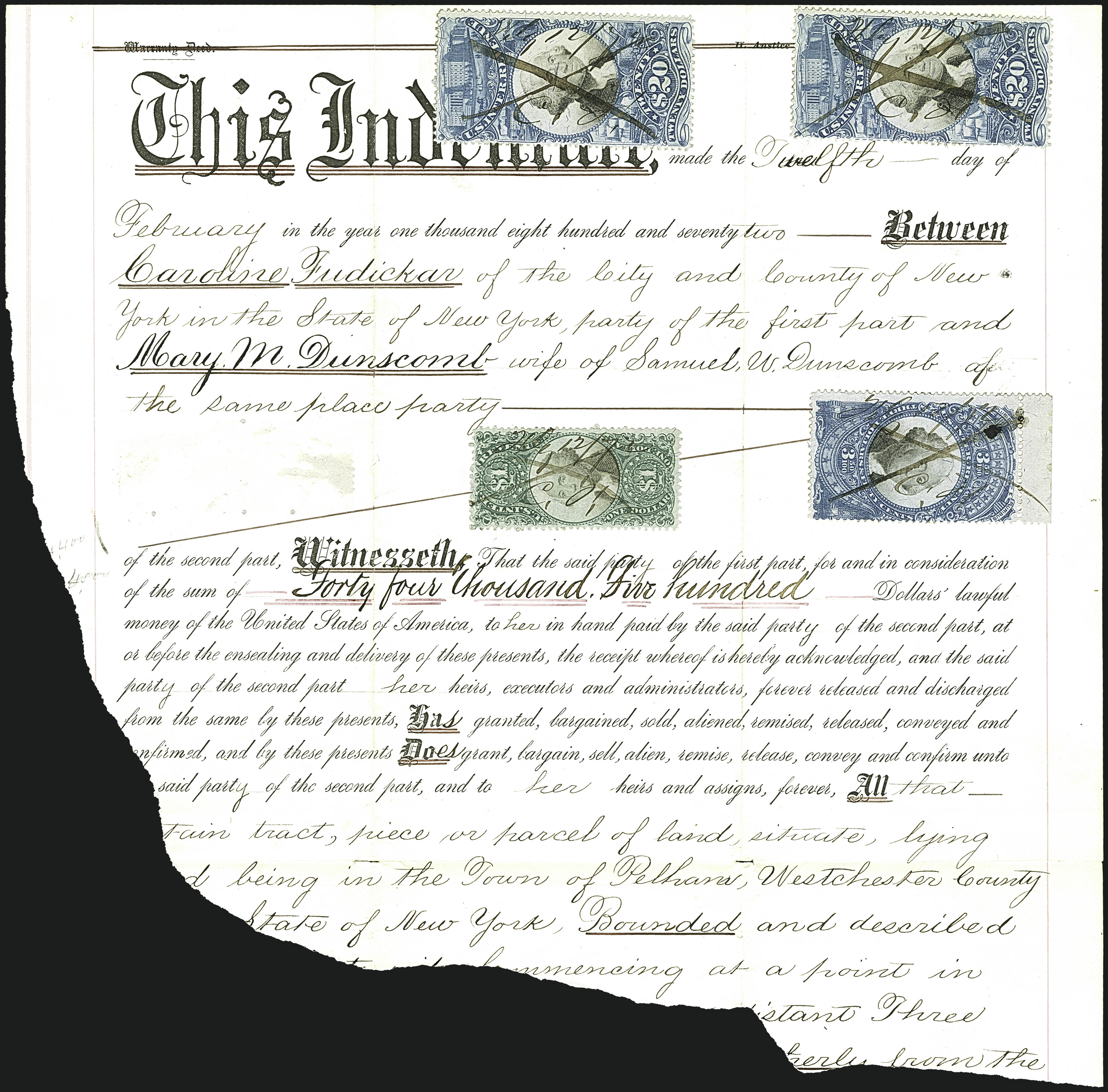 Sale no. 1110 — Lot no. 1275 — Siegel Auction Galleries