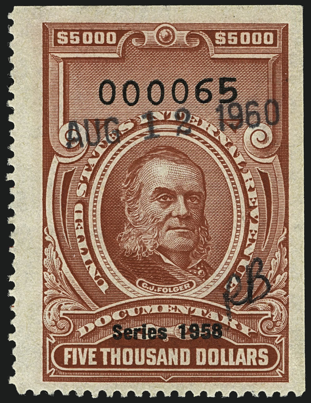 Sale no. 1110 — Lot no. 1376 — Siegel Auction Galleries